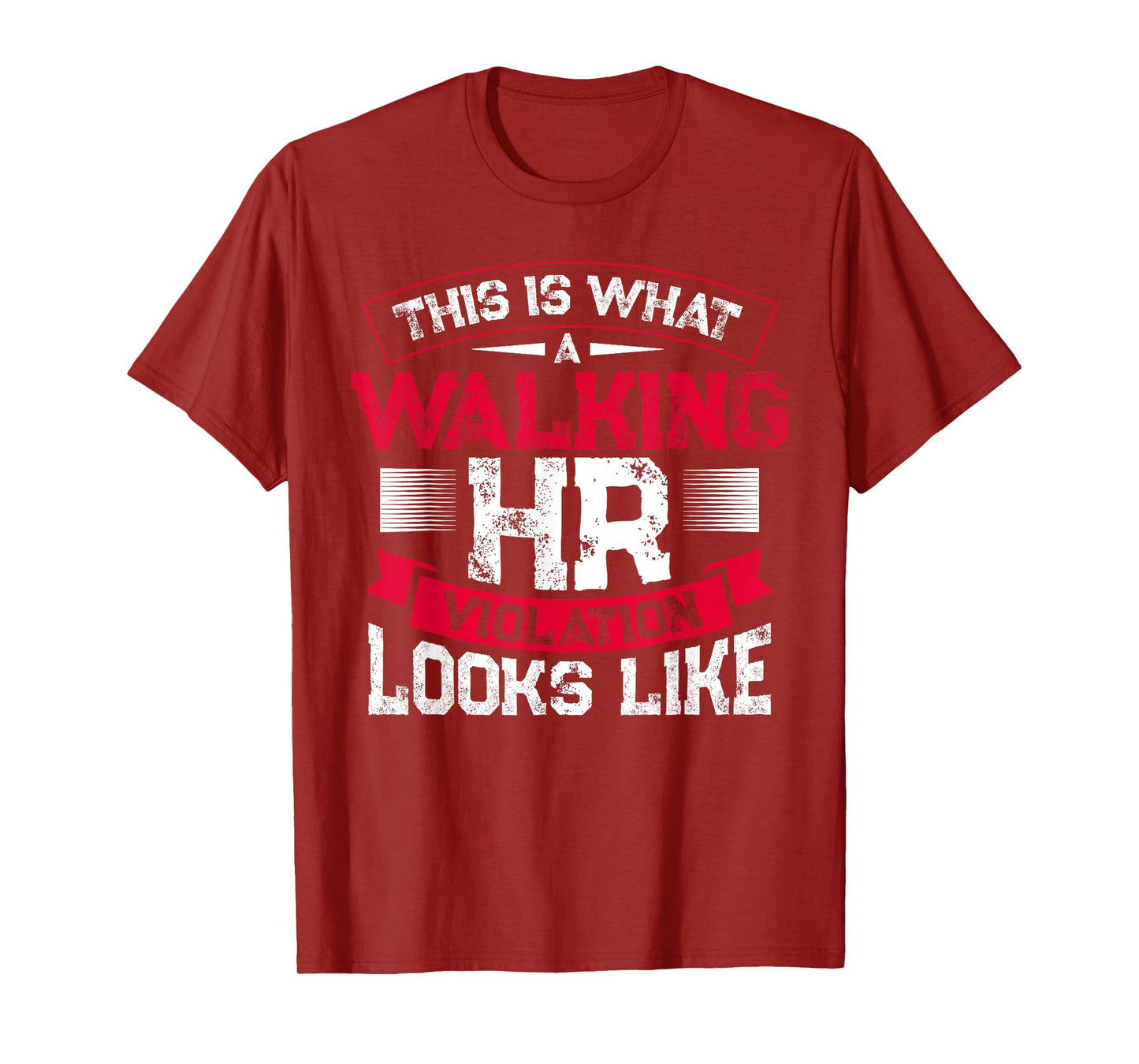 This Is What A Walking Hr Violation Looks Like Payroll Job T-Shirt