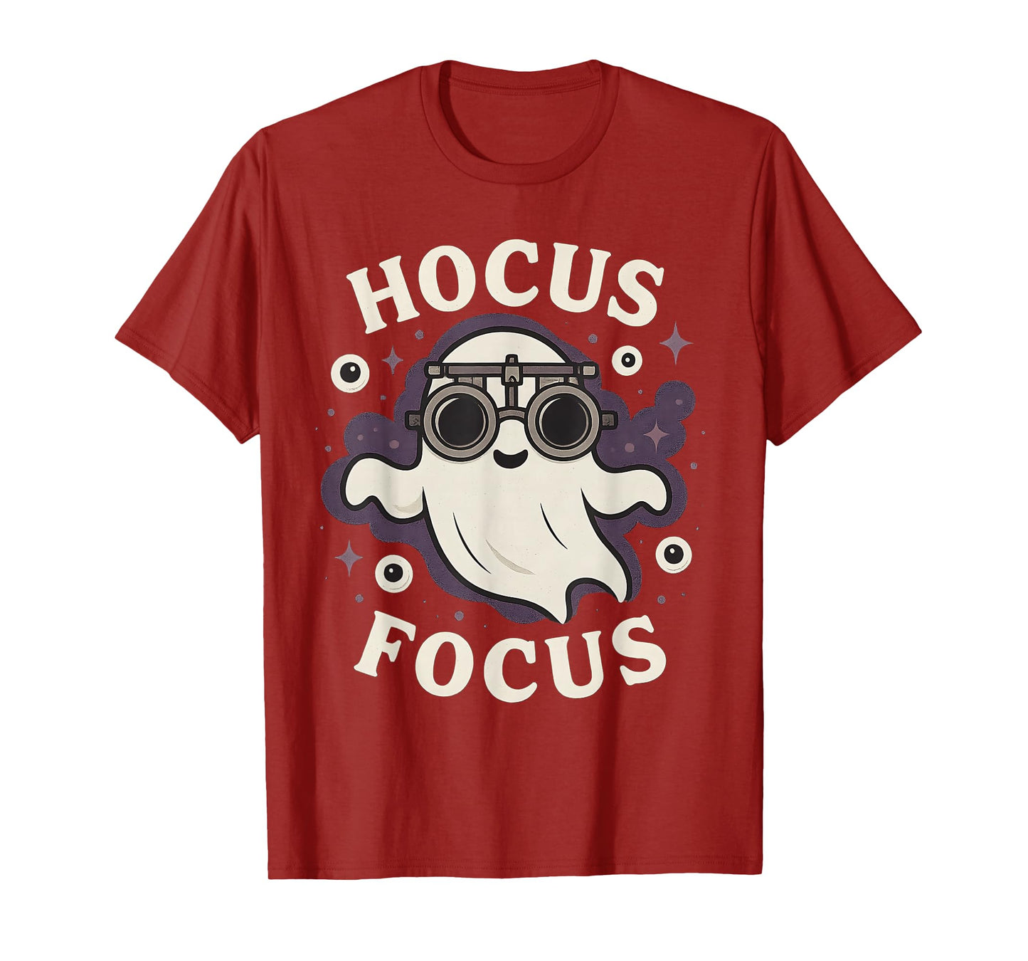 Funny Optometry Hocus Focus Spooky Optometrist Halloween T-Shirt