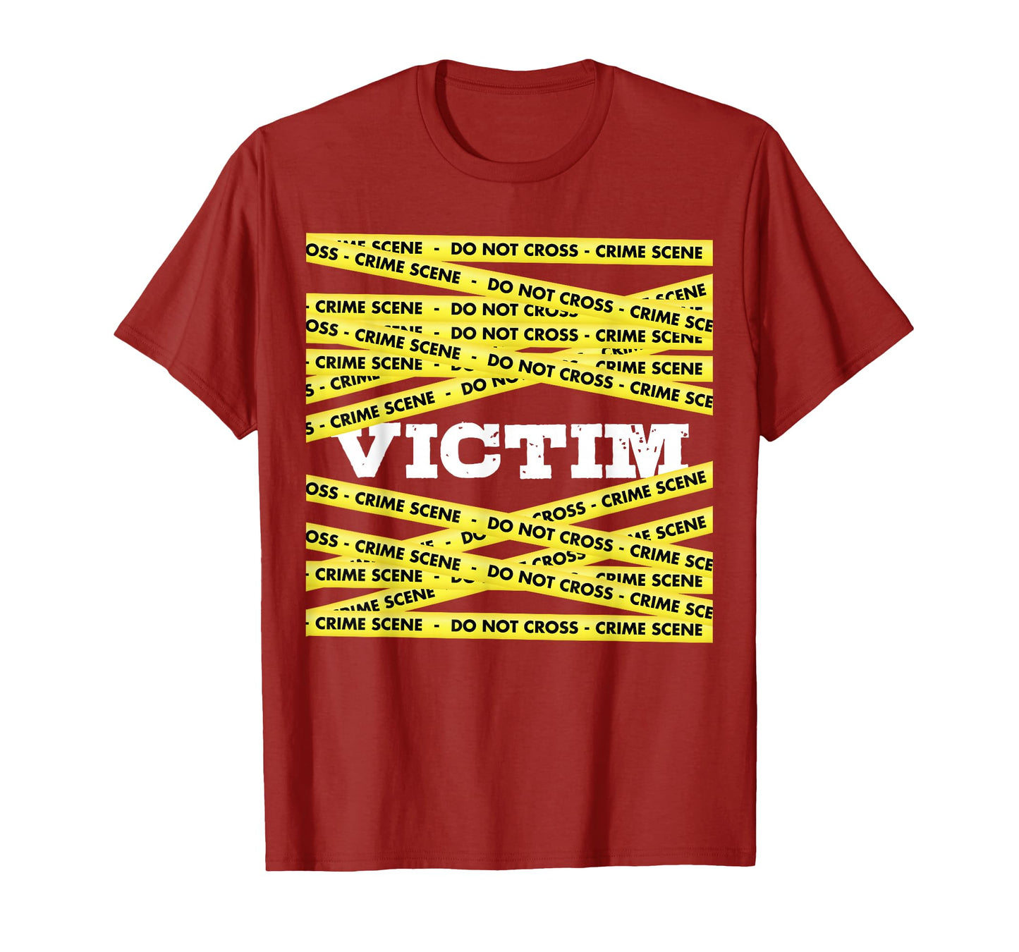 Victim Crime Scene Do No Cross True Crime Costume T-Shirt