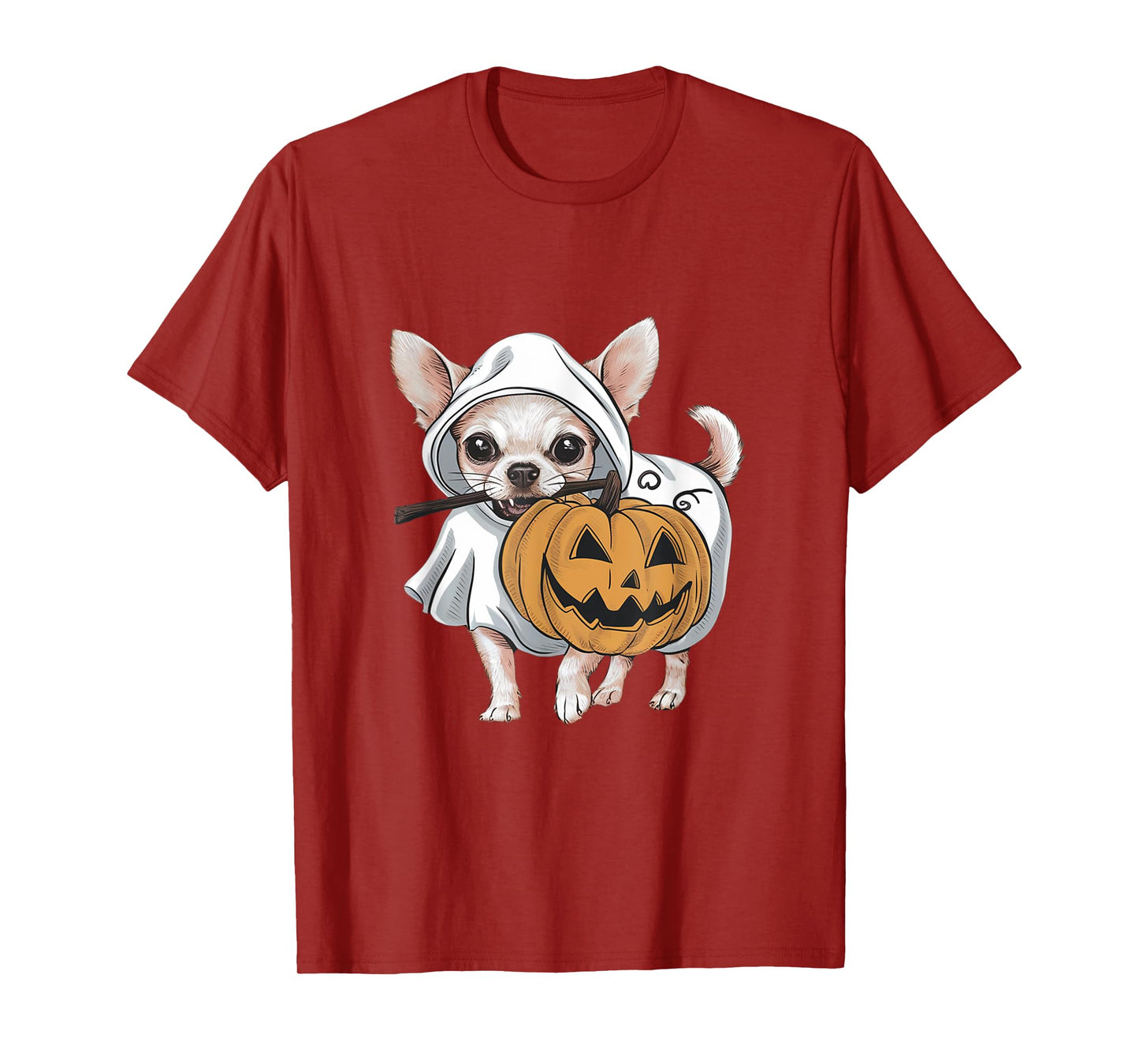 Chihuahua Ghost Dog Halloween T-Shirt