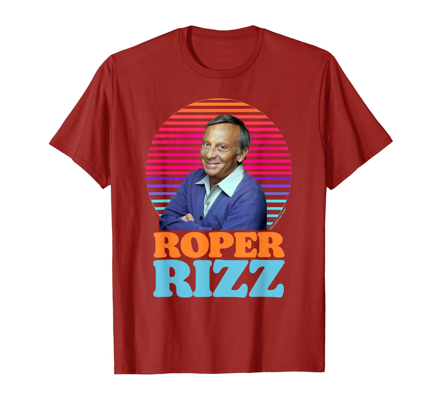 Roper Rizz Funny Three's Company Mr Roper Stanley T-Shirt