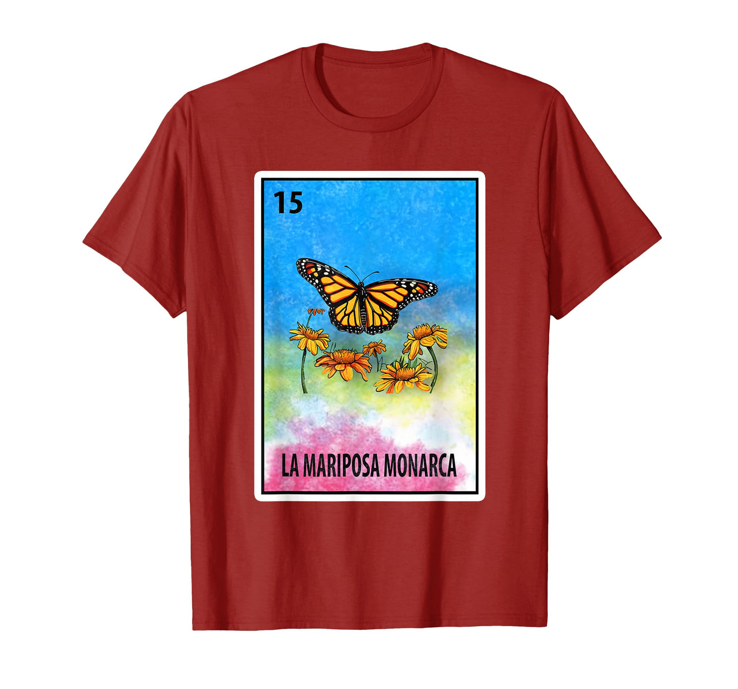 Mexican Bingo La Mariposa Monarca T-Shirt