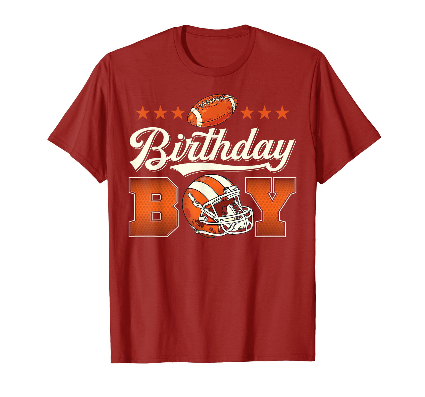 Birthday Boy Football Birthday Party Kids Boys Toddlers T-Shirt
