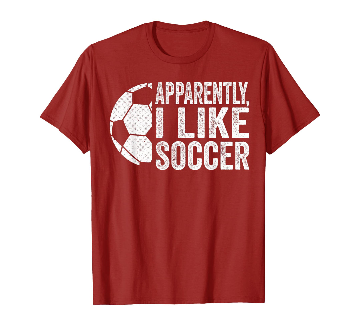 Apparently I Like Soccer Funny Soccer Game Day T-Shirt