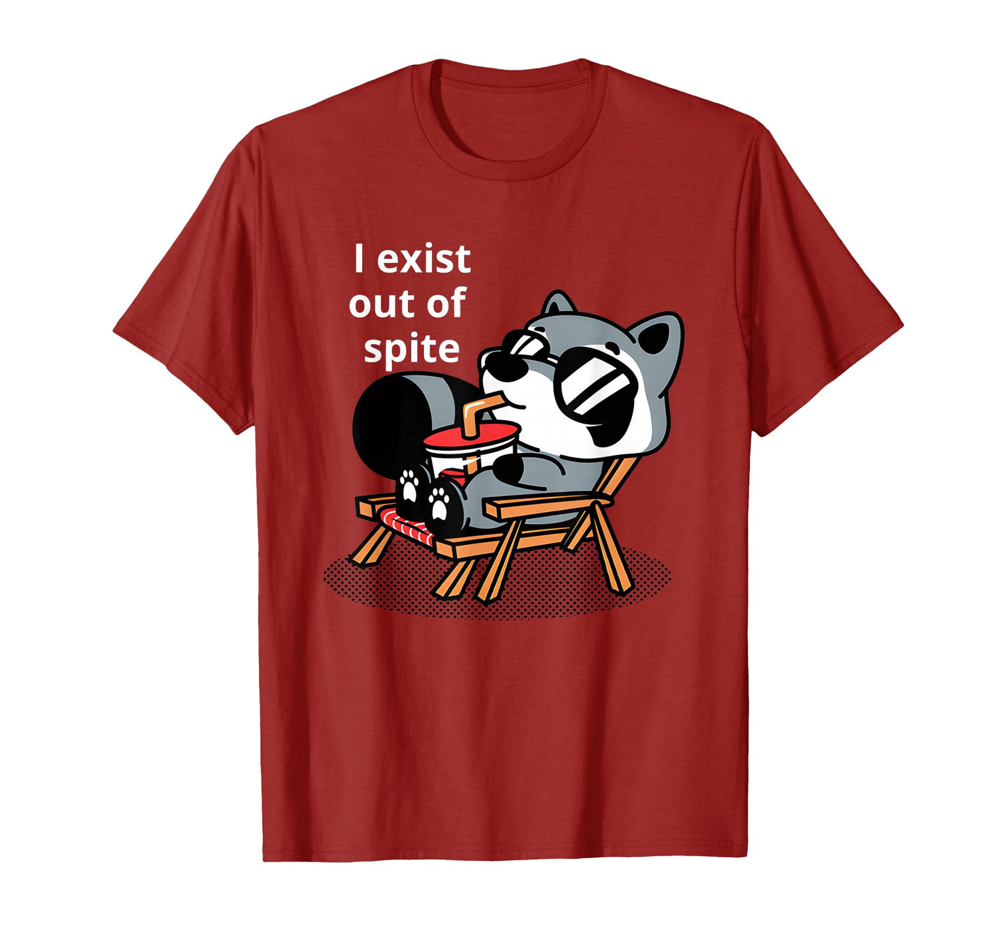 I Exit Out Of Spite Funny For Men Women T-Shirt