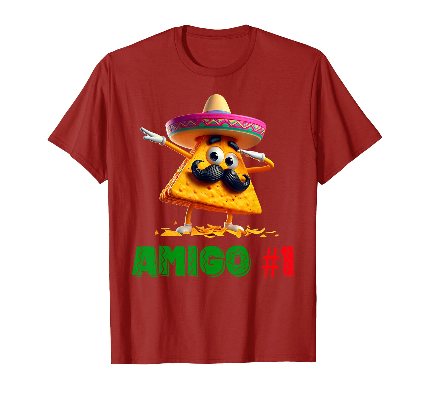 The 3 Three Amigos Cinco De Mayo Amigo #1 Group Matching T-Shirt
