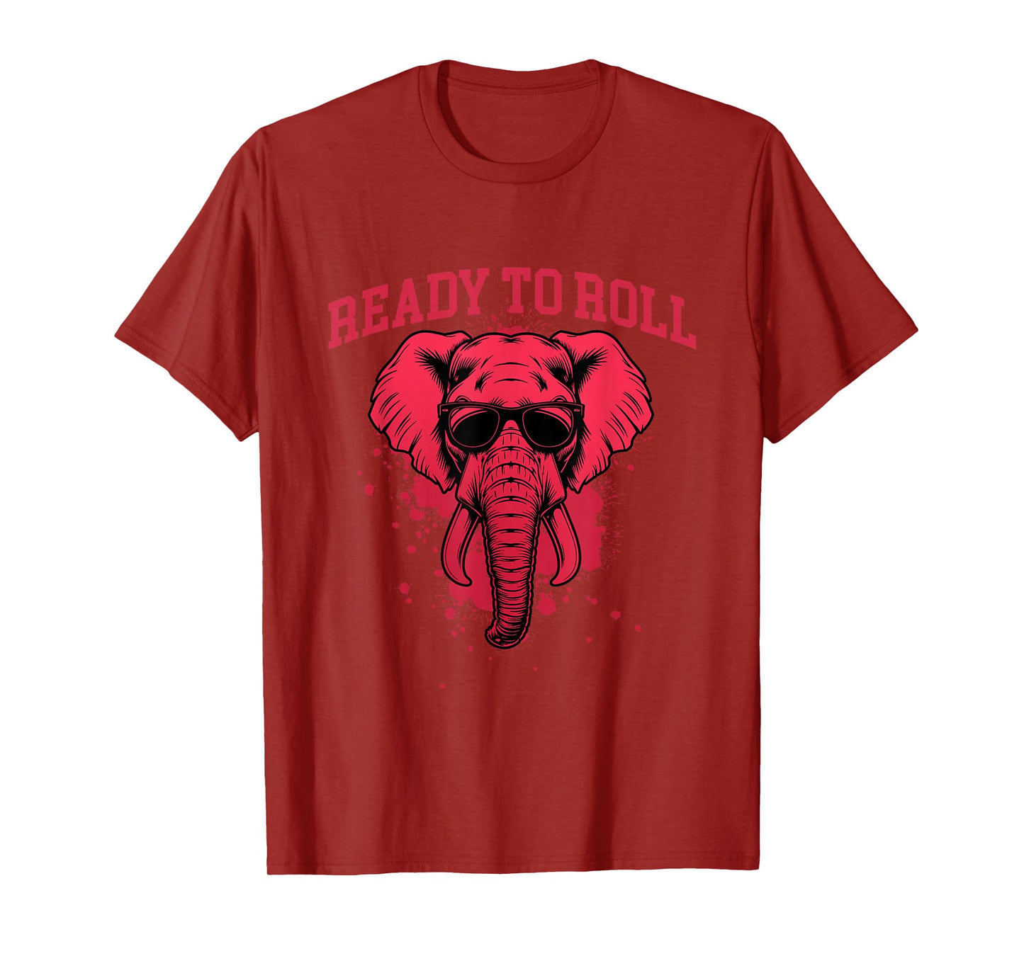 Ready To Roll - Alabama Football Lover Elephant Game Day T-Shirt