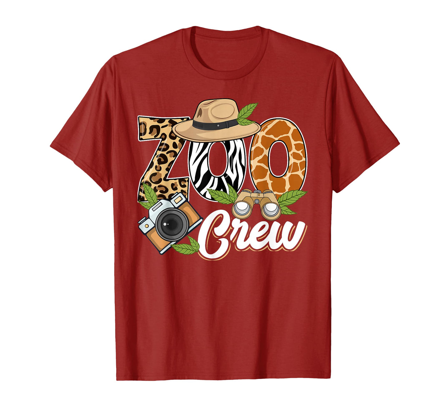 Zoo Crew Safari Animals Wildlife Animal Wild Field Trip T-Shirt