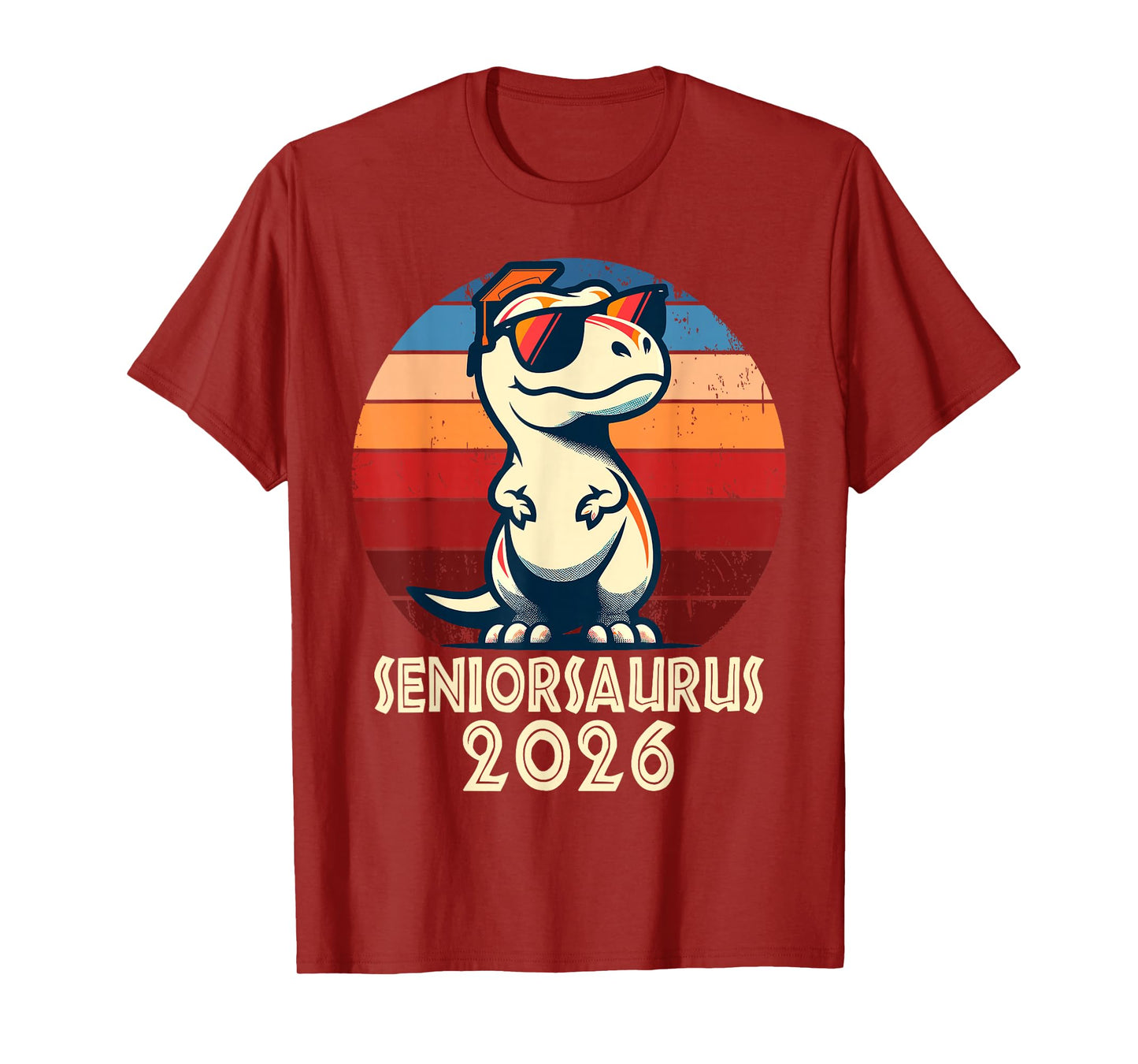 Retro Class of 2026 Men Women Funny Seniors T-Shirt