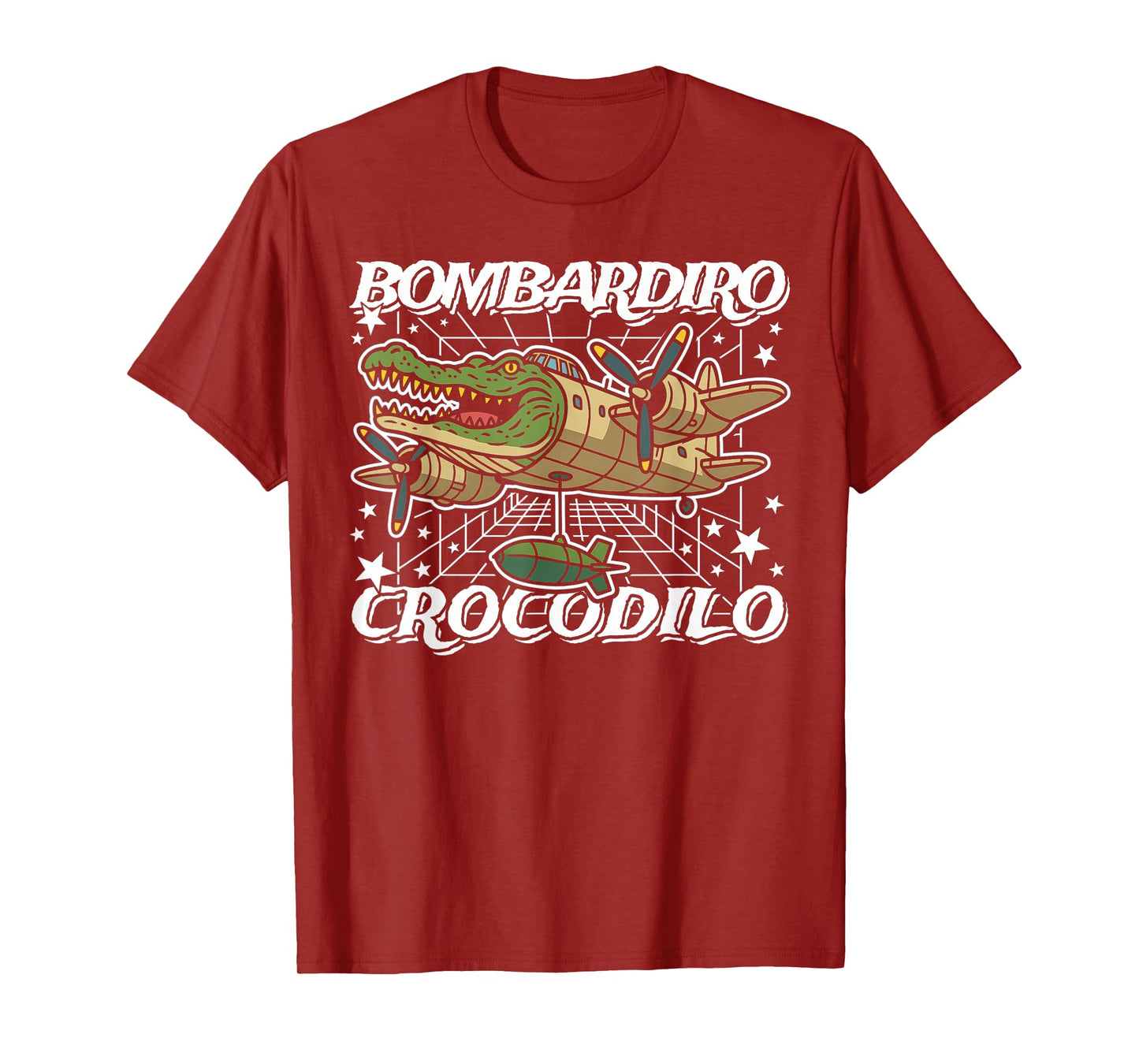 Bombardiro-Crocodilo Italian-Brainrot No Bad Drops on Kids T-Shirt