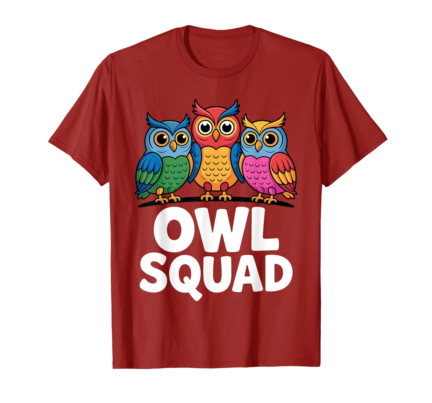 Cool Owl Design for Men Women Kids Bird Animal Owl Lovers T-Shirt