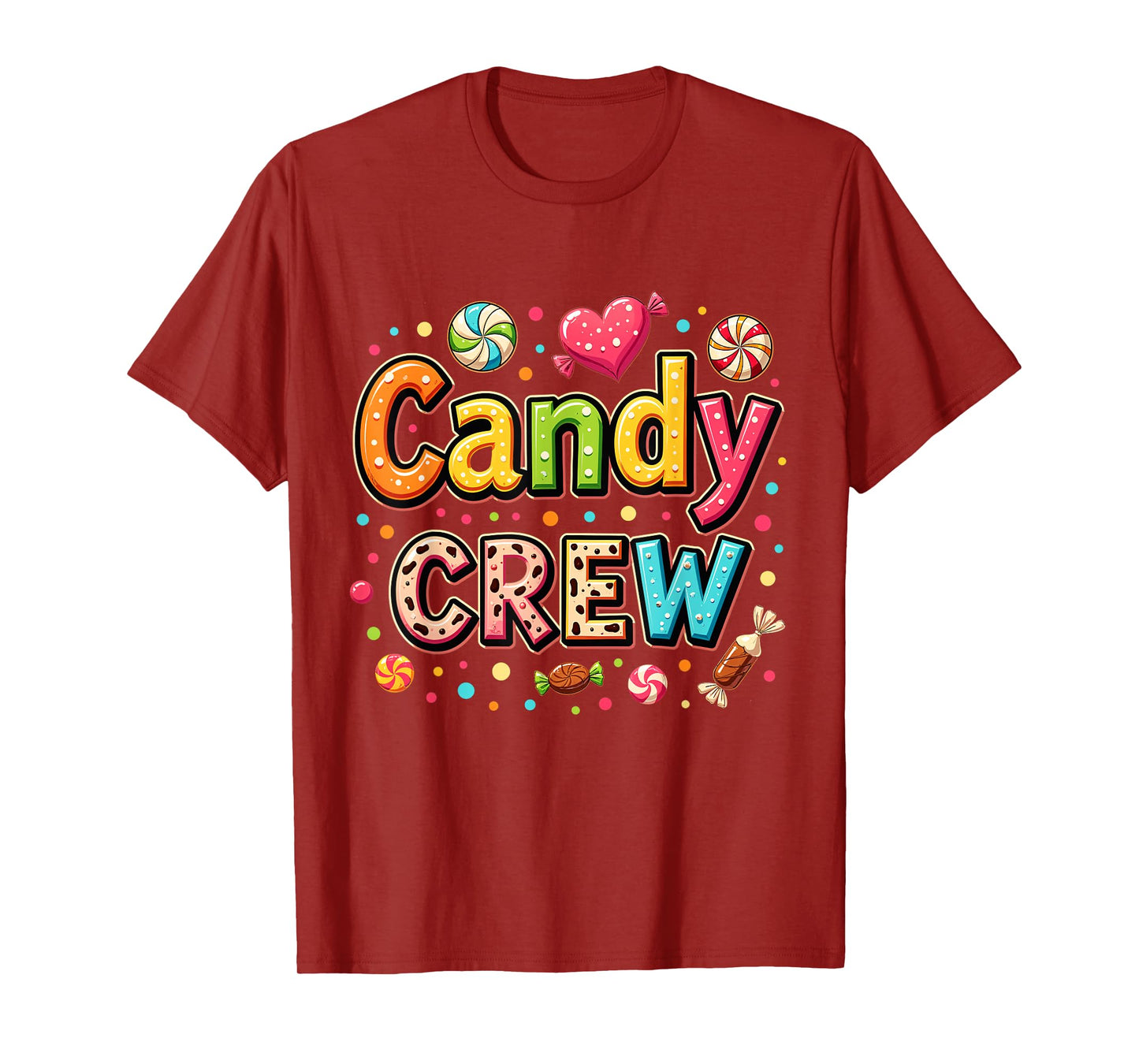 Candy Party Crew Lover Cute Halloween Trick or Treat Outfit T-Shirt