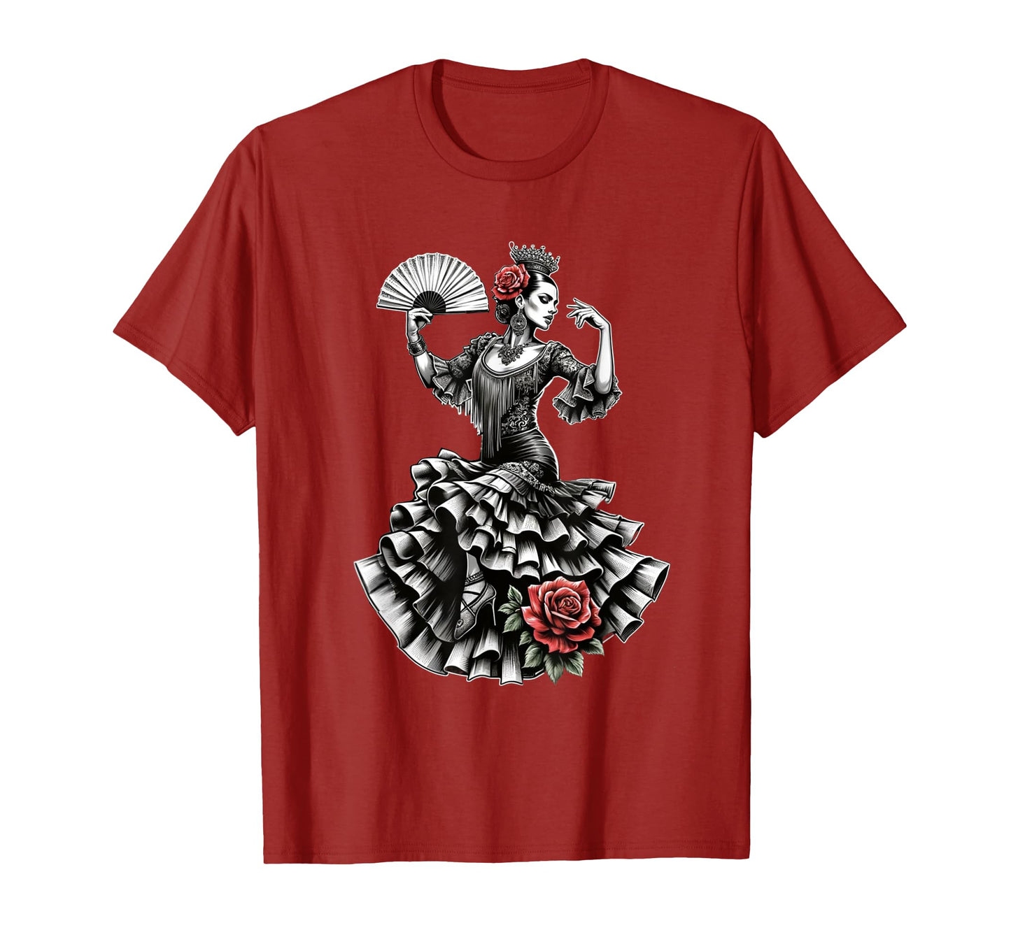 Bailaora Flamenca Spanish Flamenco Dancer Feria Souvenir T-Shirt