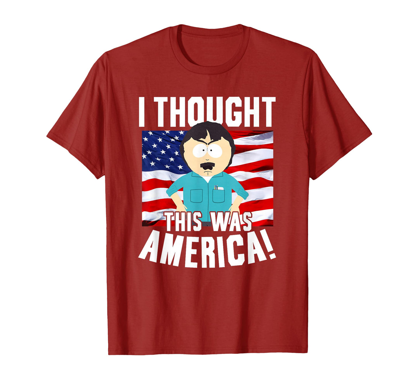 South Park Randy Thought This was America Funny Cartoon T-Shirt