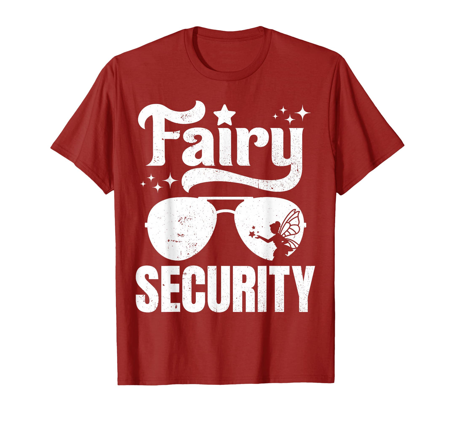 Fairy Security Protection Squad Birthday family Brother Men T-Shirt