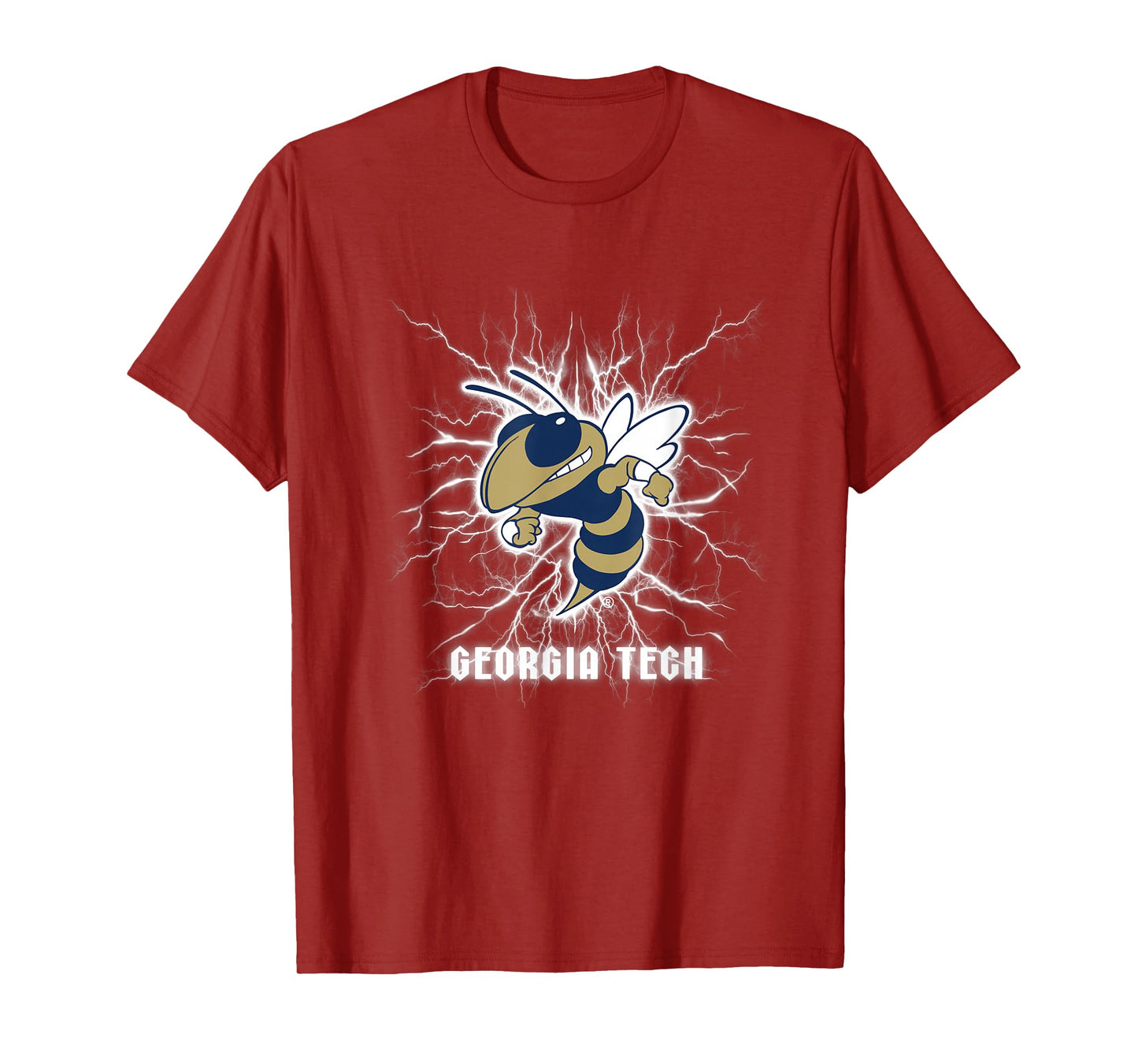 Georgia Tech Yellow Jackets 90's Lightning T-Shirt