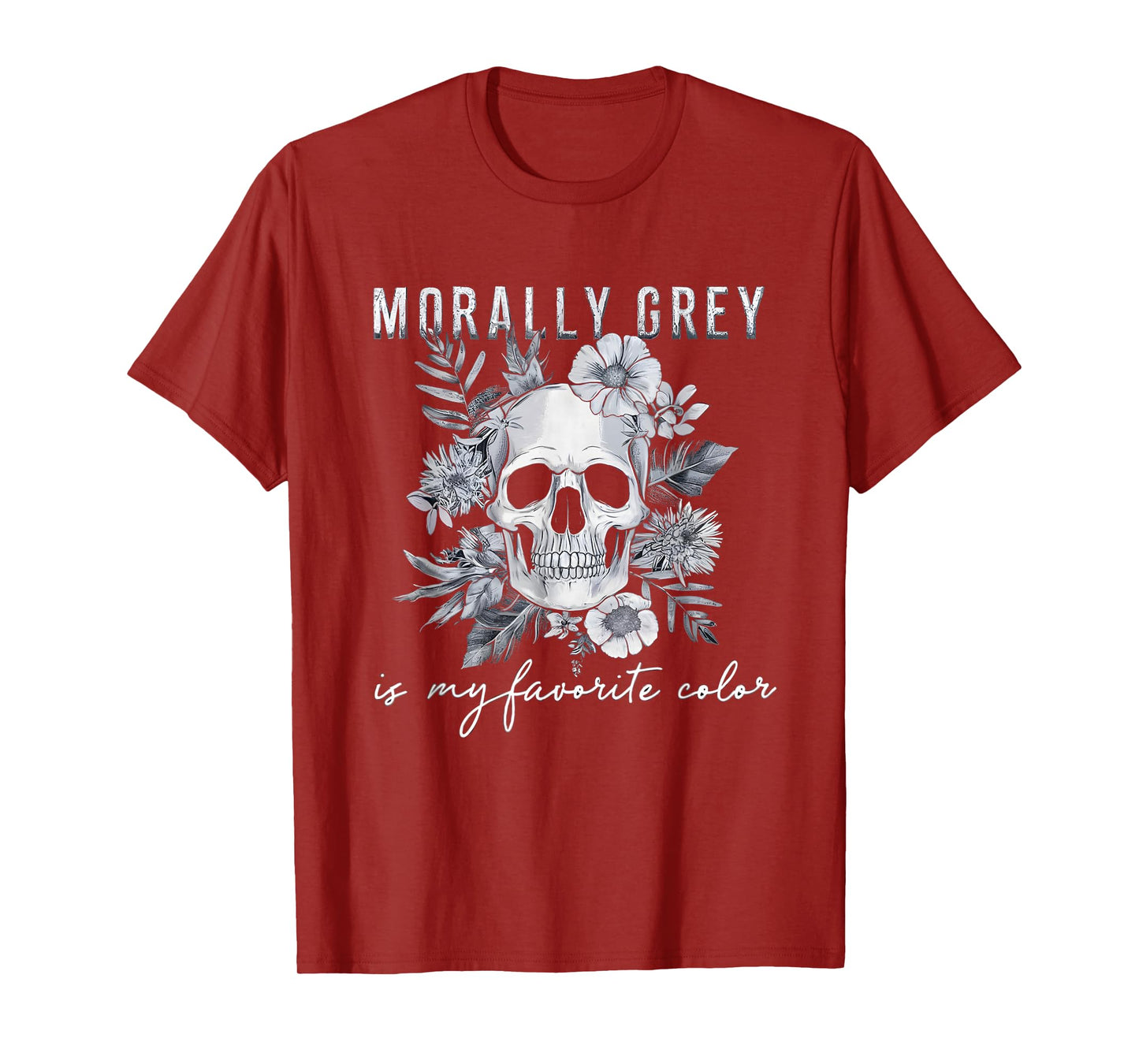 Morally Grey Is My Favorite Color Morally Grey Book Club T-Shirt