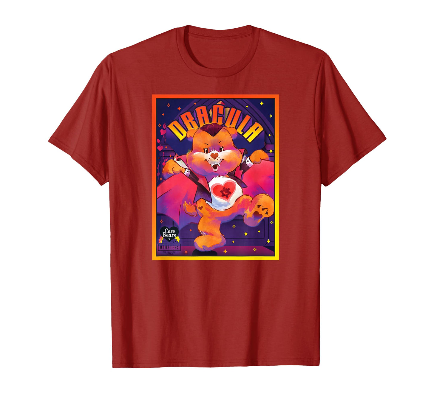 Care Bears x Universal Monsters Tenderheart Bear Dracula T-Shirt
