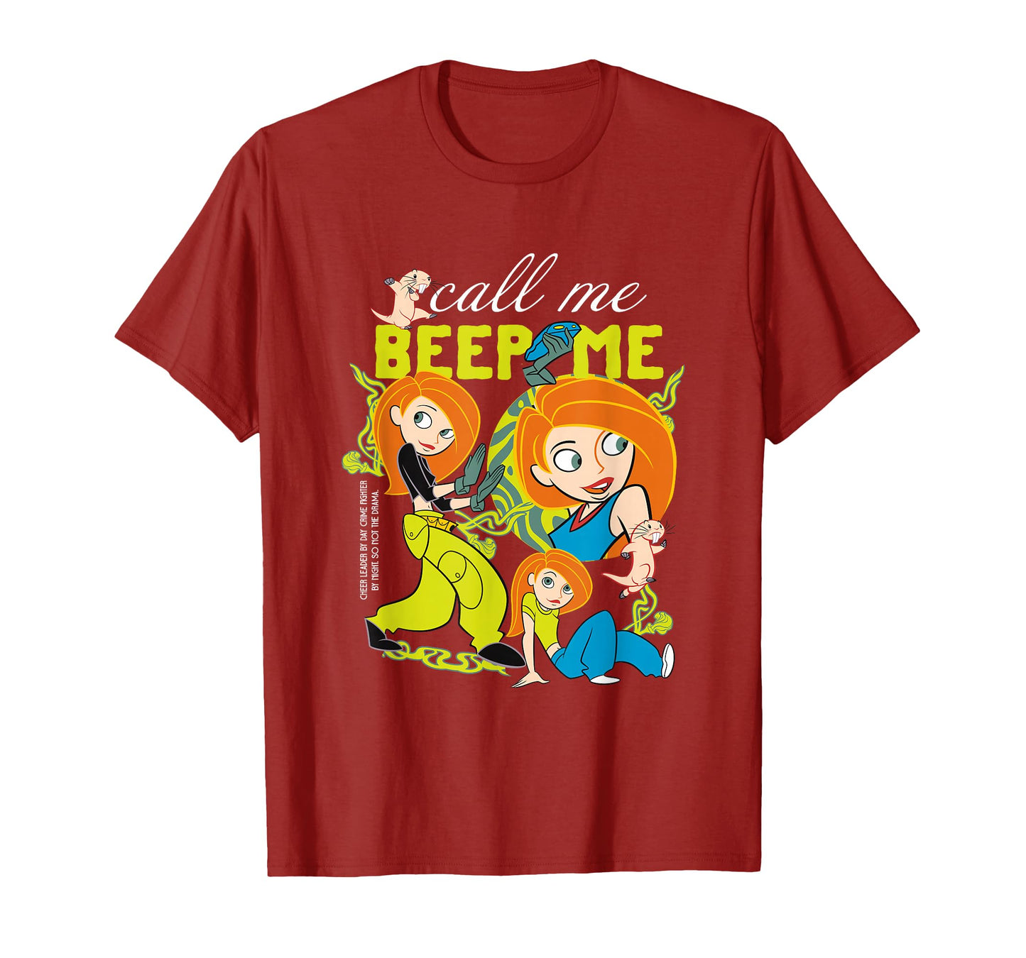 Disney Kim Possible Retro Y2k Style T-Shirt
