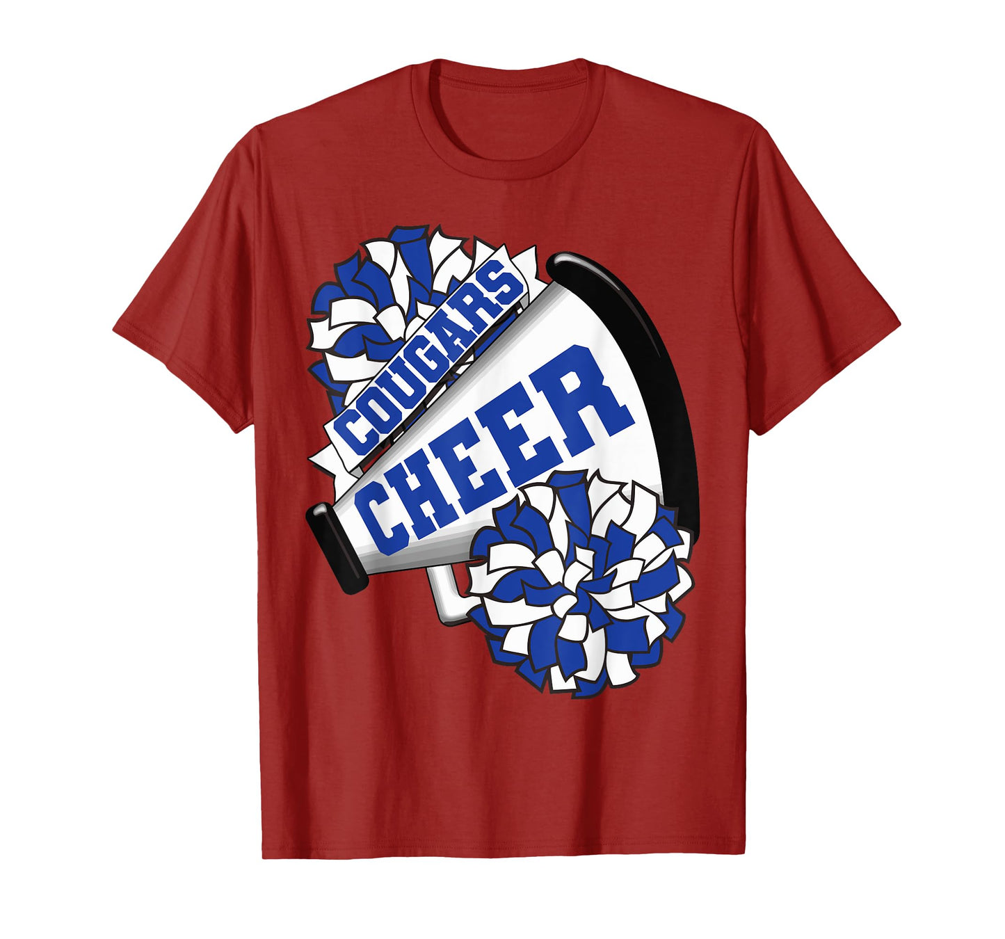 Cougars Cheer Back To School Cheerleading Spirit B T-Shirt