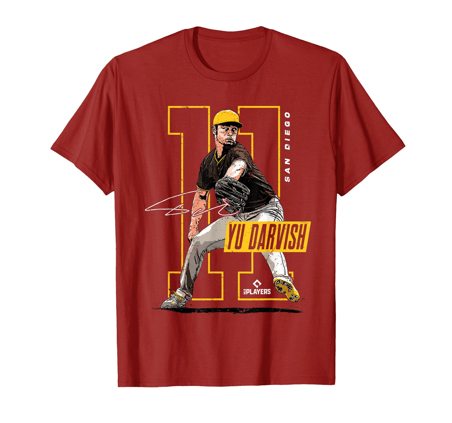 Yu Darvish | San Diego MLB Baseball Players| MLBYD201M T-Shirt
