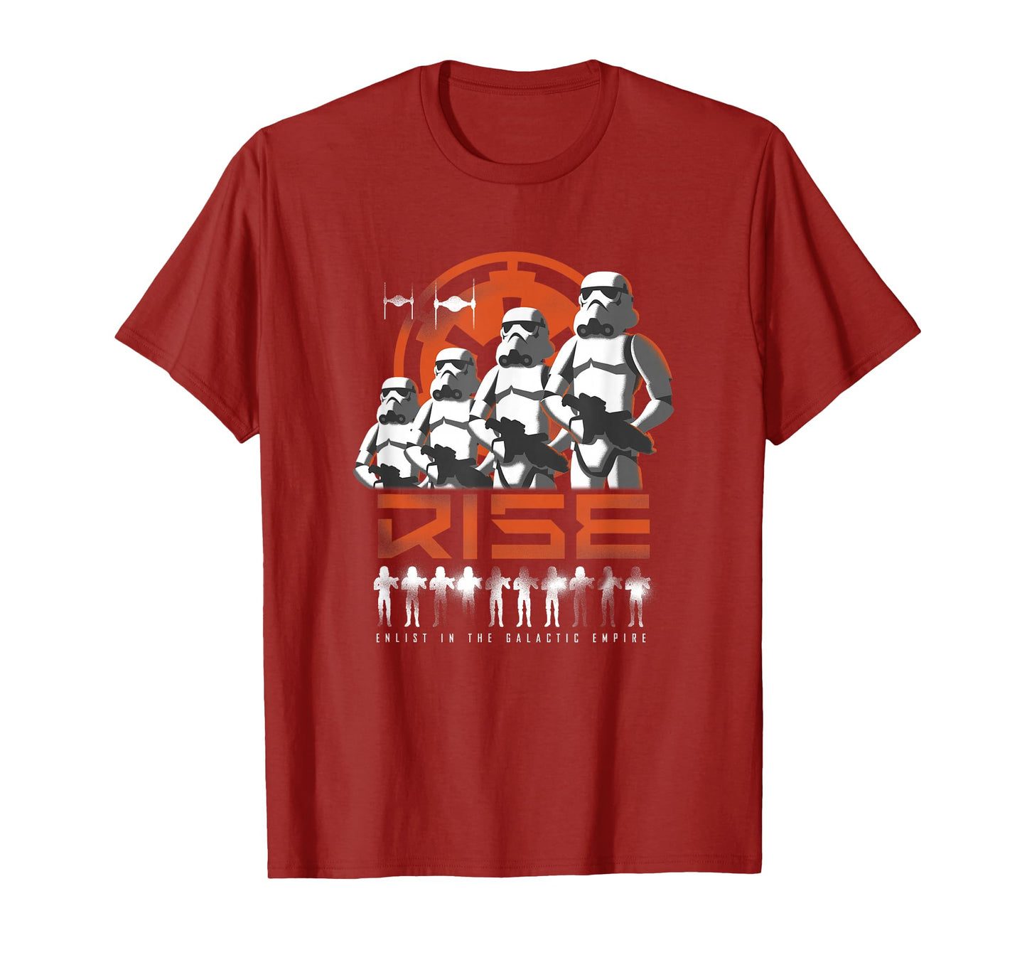 Star Wars Rebels Rise Galactic Empire Recruitment Propaganda T-Shirt