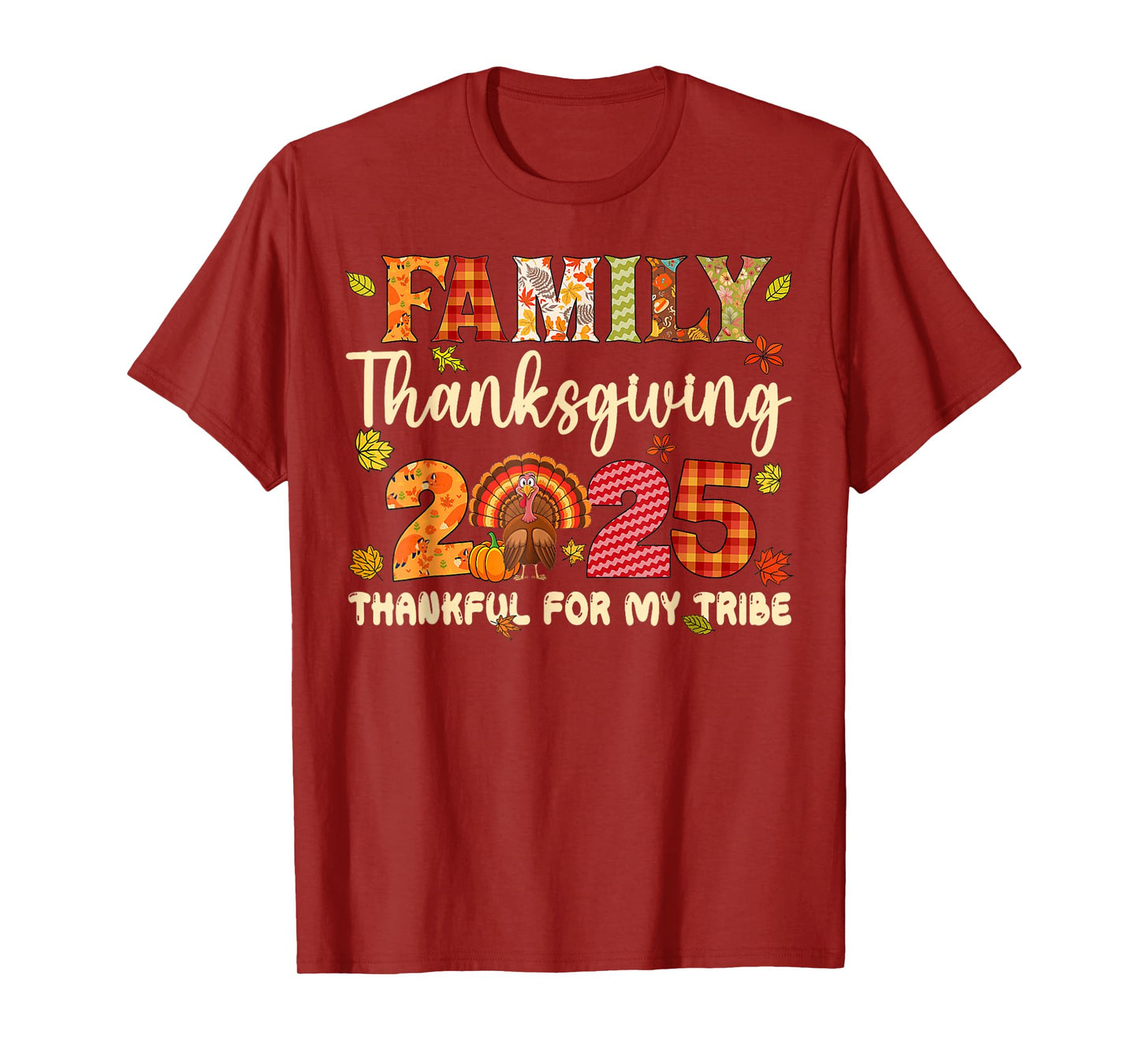 Family Thanksgiving 2025 Crew Thanksgiving Matching Group T-Shirt