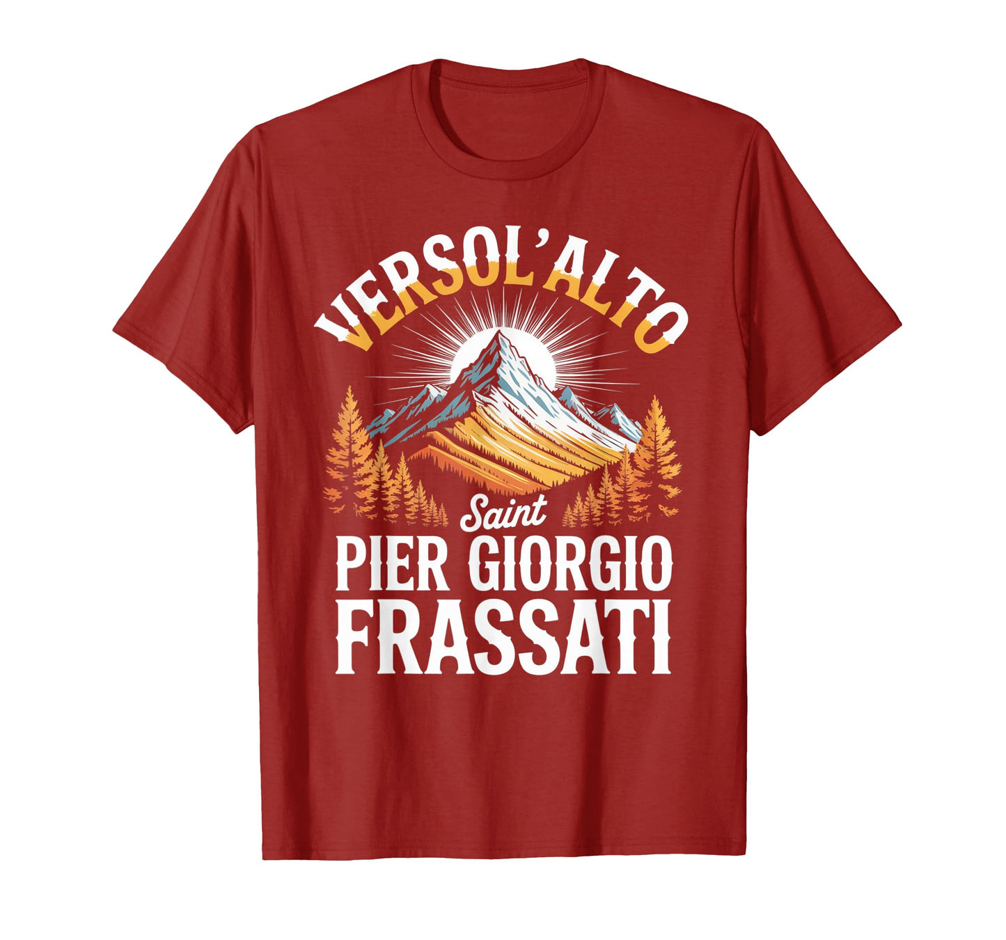 Versol Alto Faith Saint Pier Giorgio Frassati T-Shirt