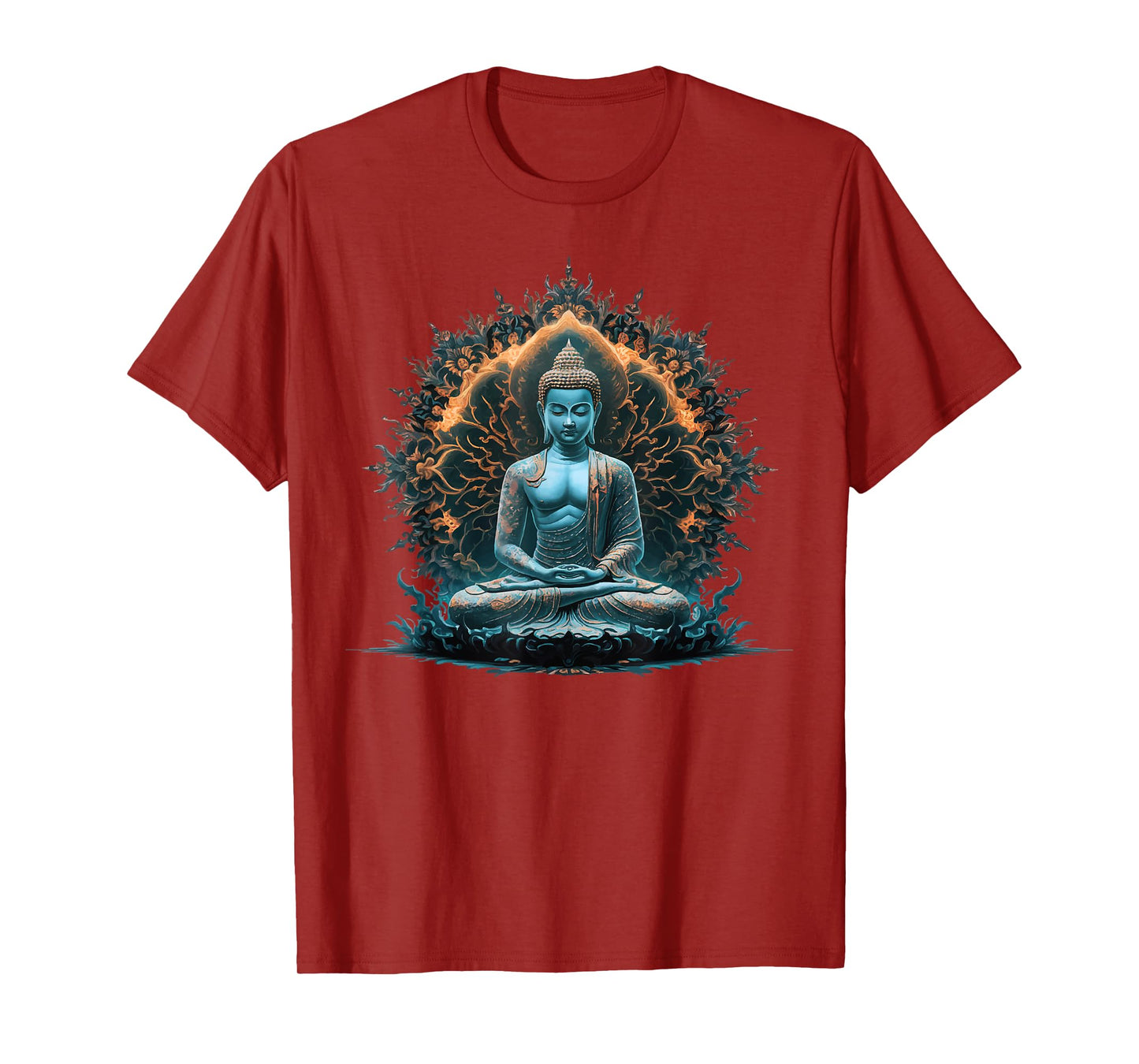 Buddha Spiritual Consciousness Meditation Buddhism Mandala T-Shirt