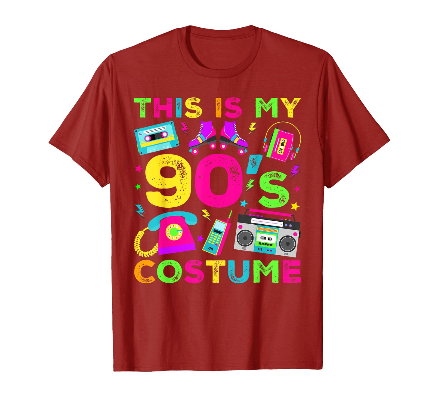 This Is My 90s Costume 90's style Nineties Retro Party T-Shirt