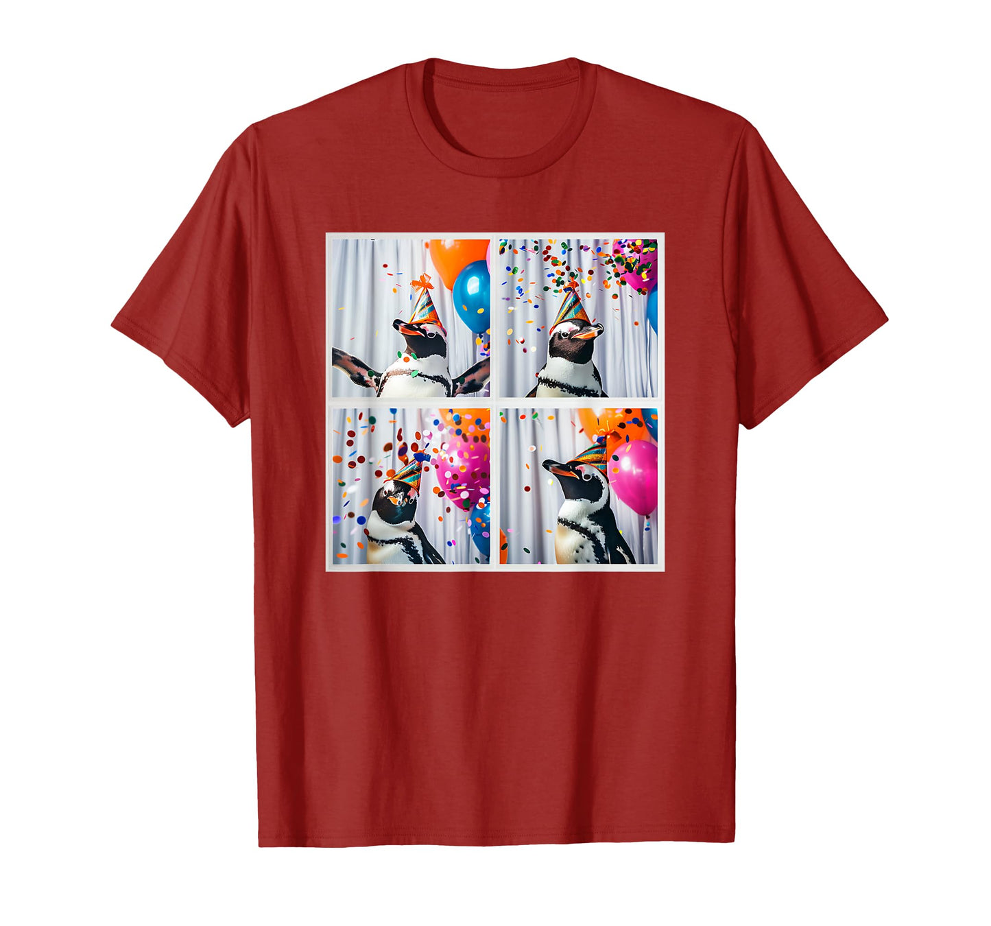 Birthday Celebration Zoo Penguin T-Shirt