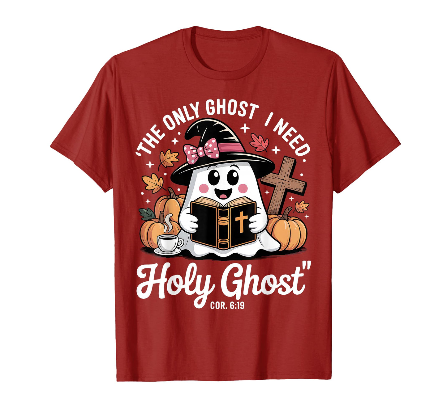 Ain't No Ghost Like The Holy Ghost Jesus Christian Halloween T-Shirt