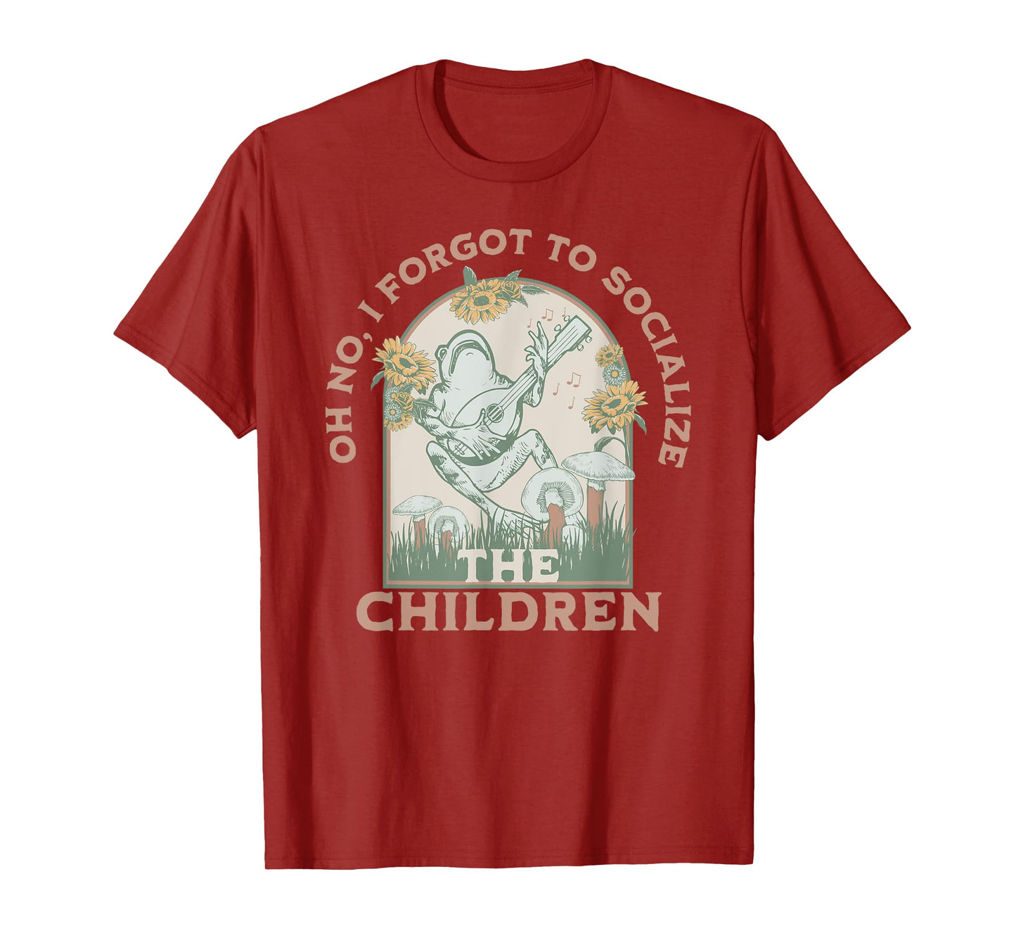 Oh No I Forgot To Socialize The Children Funny Homeschool T-Shirt