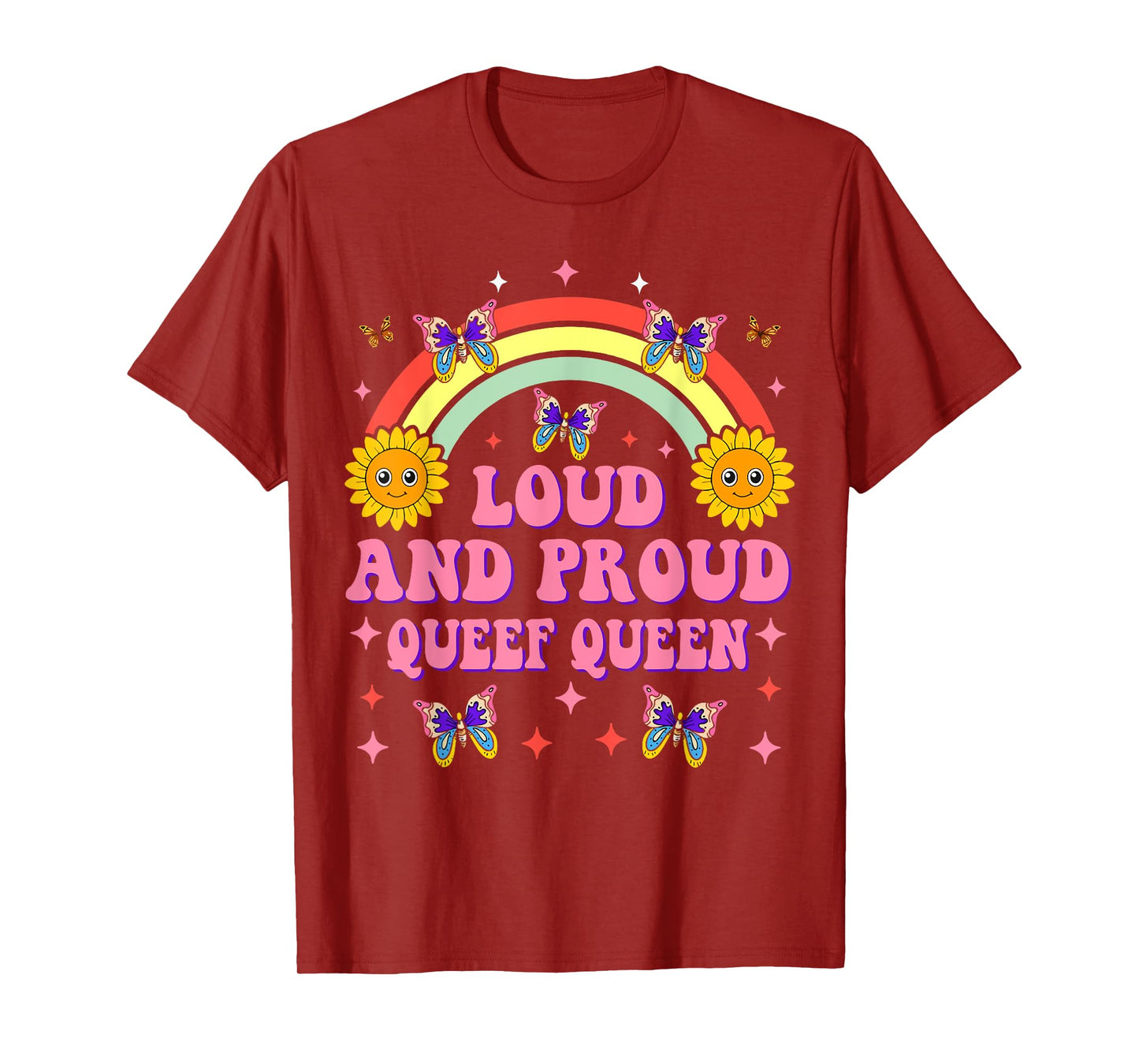 Queef Queen Embarrassing Adult Women Inappropriate Queefing T-Shirt