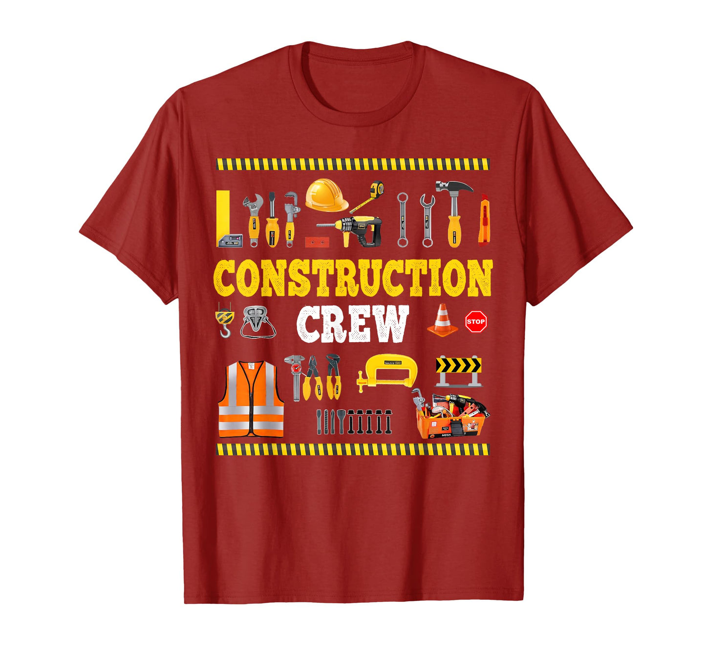 Construction Crew Building Home Repair Hand Tools B-day Boy T-Shirt