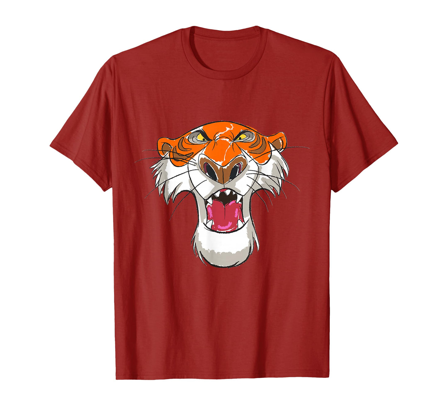 Disney The Jungle Book Shere Khan Fierce Tiger T-Shirt