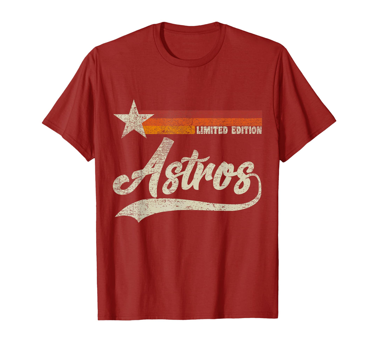 Vintage Astros Retro Style 70s 80s First Name T-Shirt