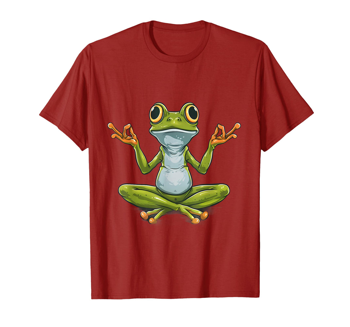 Meditation Frog Toad Spirituality Yoga Zen Buddha Buddhist T-Shirt