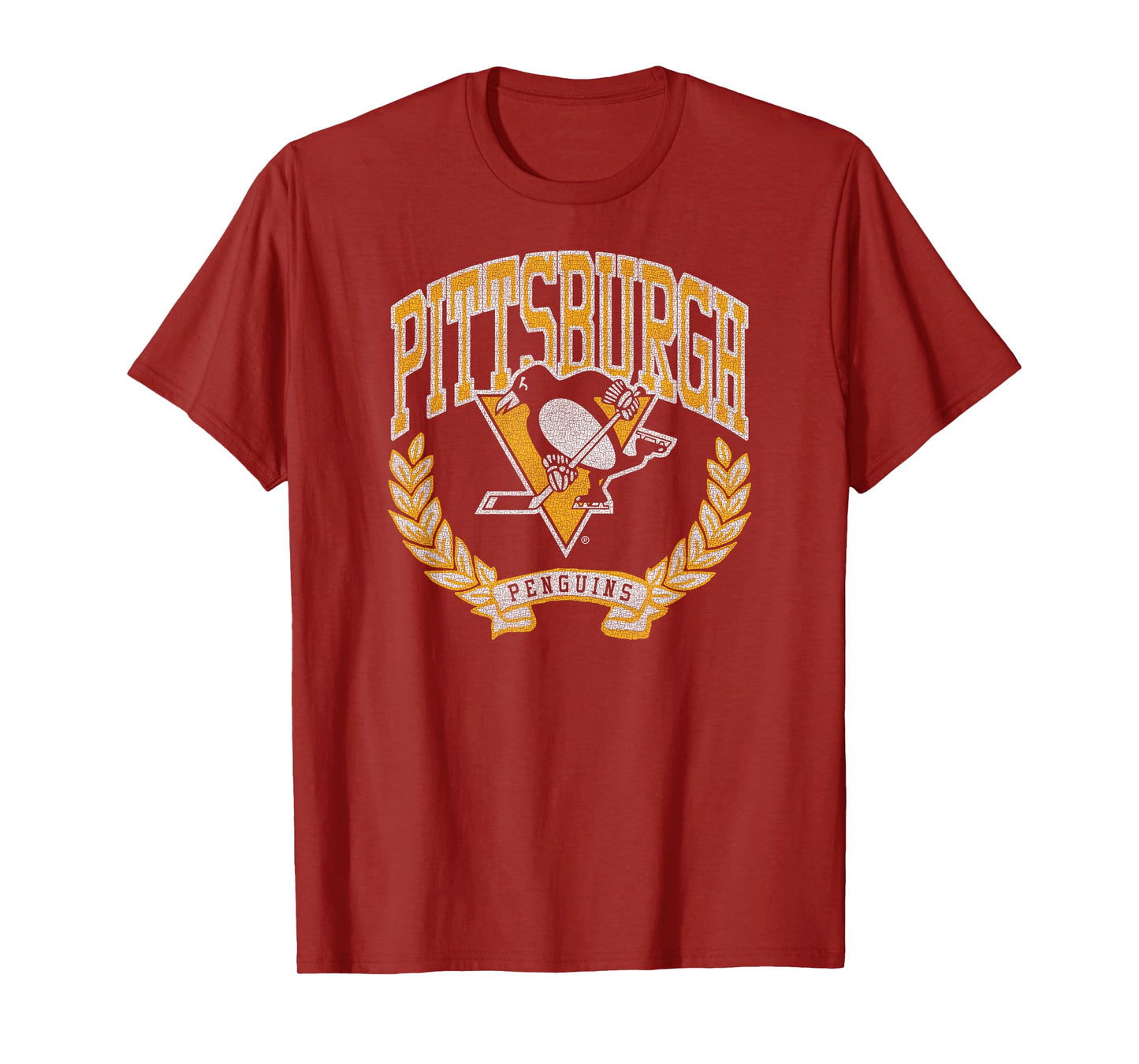 Pittsburgh Penguins Vintage Victory Black Licensed T-Shirt
