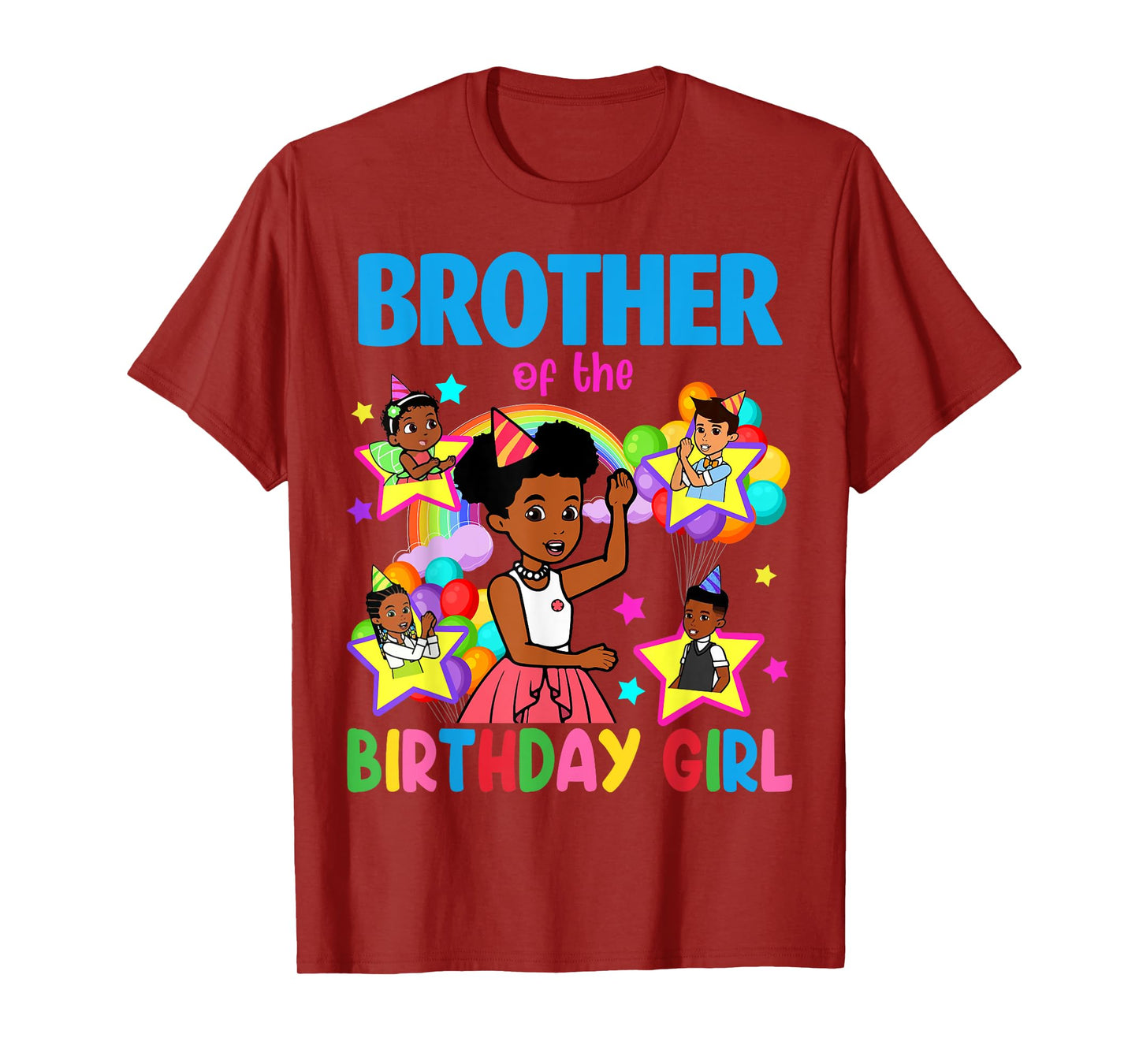Bbrother Of Birthday Girl Gracie Birthday Dolls Girl Party T-Shirt