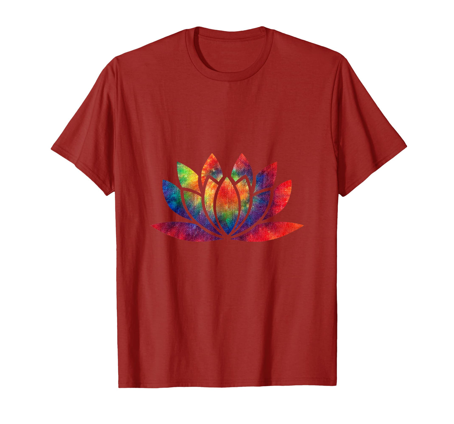 Tie Dye Lotus Flower Tie Dyed Spiritual Groovy Hamsa T Shirt T-Shirt
