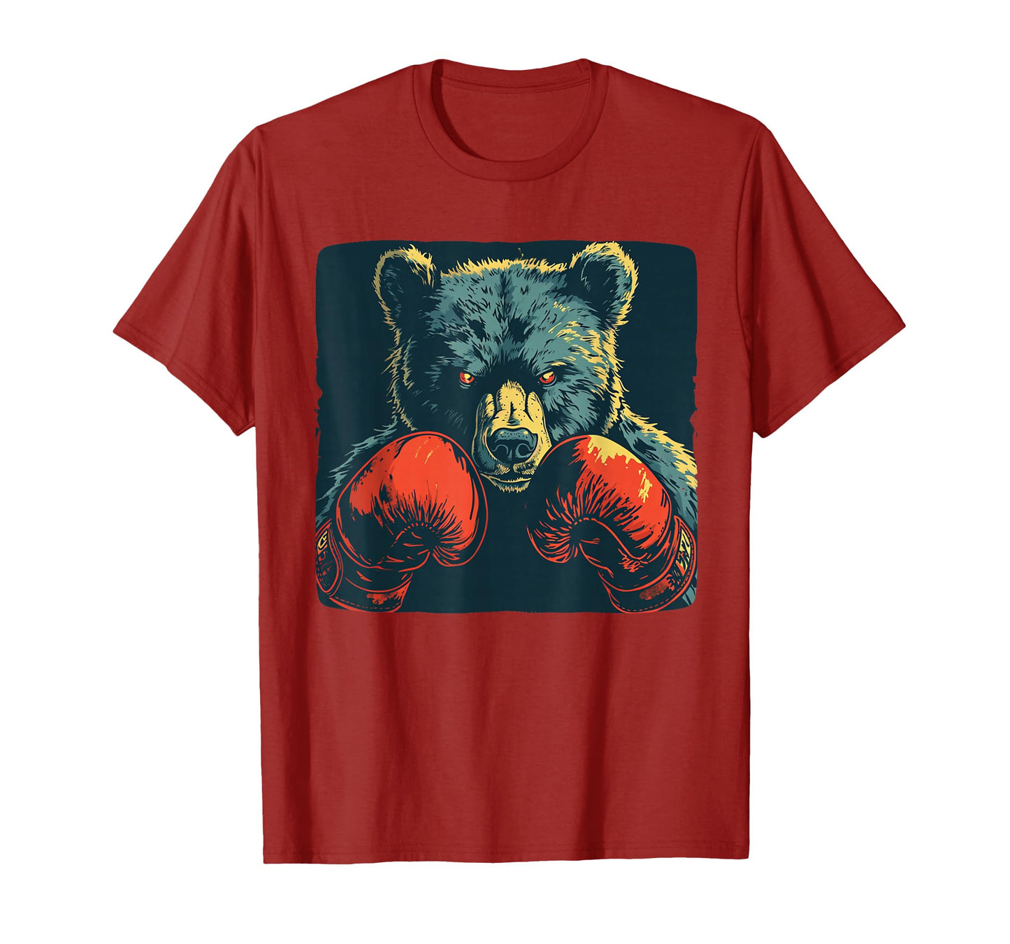 Funny boxing bear for sport boys and girls T-Shirt