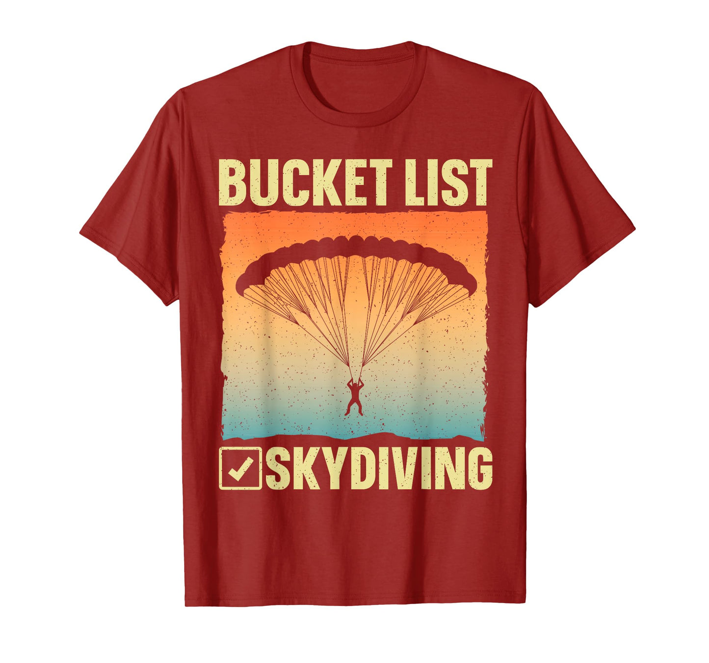 Funny Skydiving Art For Men Women Skydiver Sky Diving Lover T-Shirt