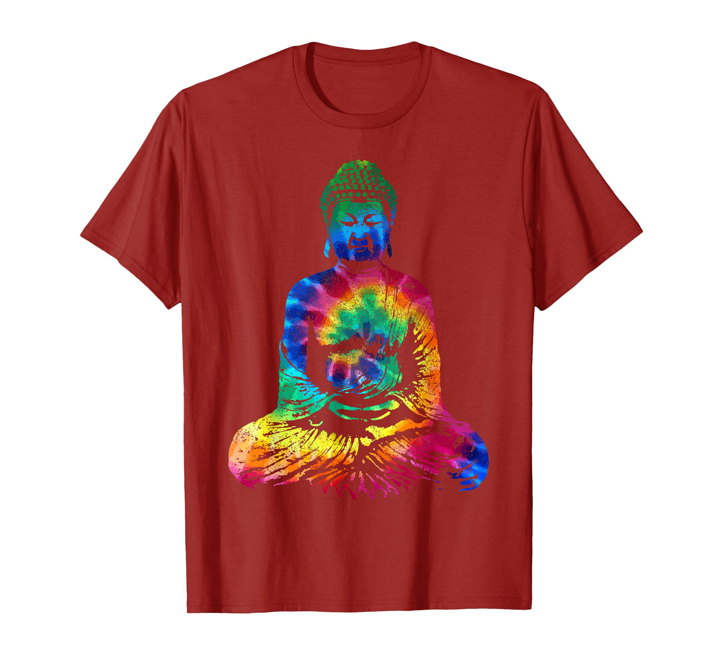 Buddha Tie Dye Vintage Yoga Yogi Buddhist T-Shirt