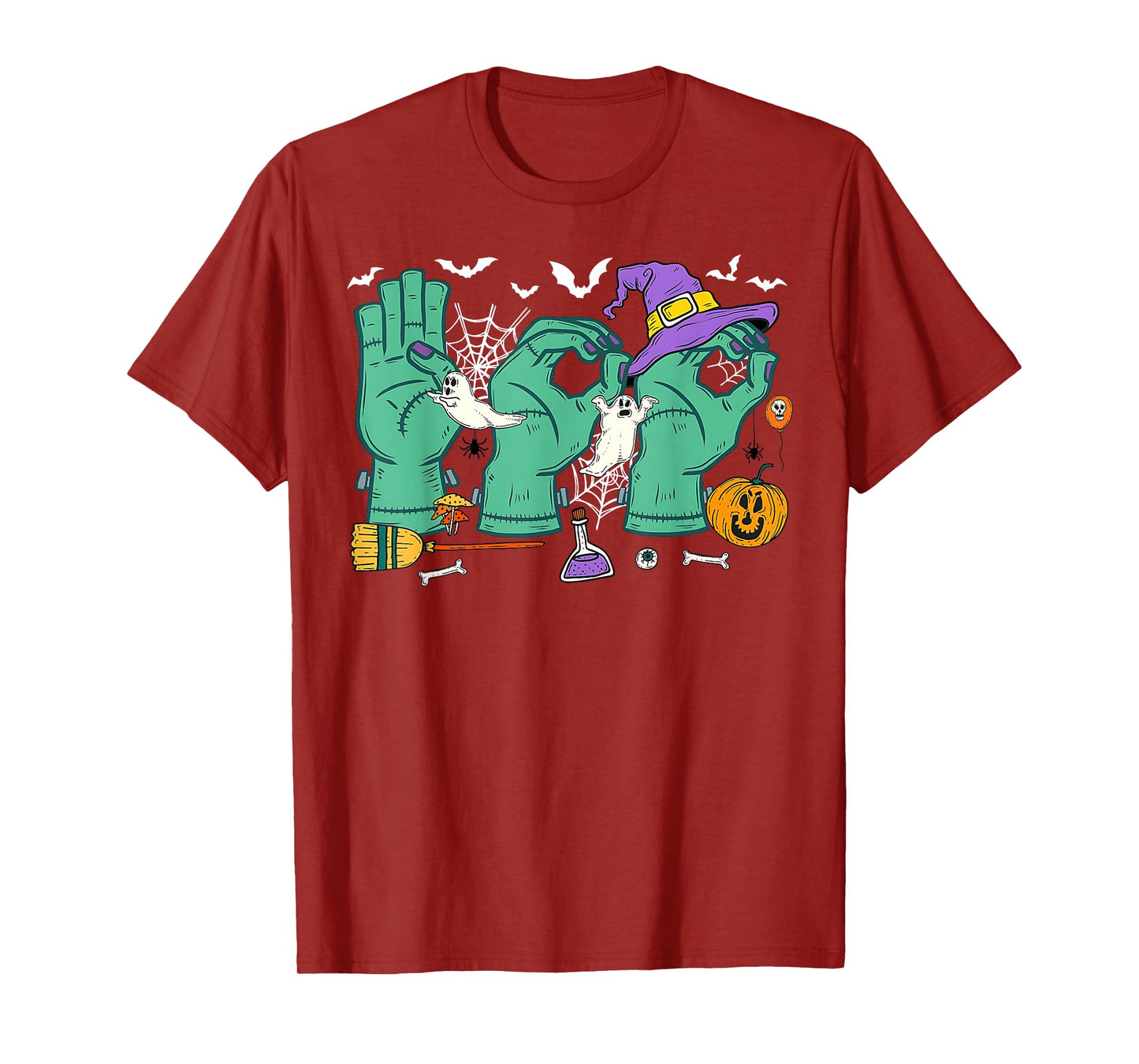 Halloween SPED Teacher Boo in ASL Boo Hands Sign Language T-Shirt