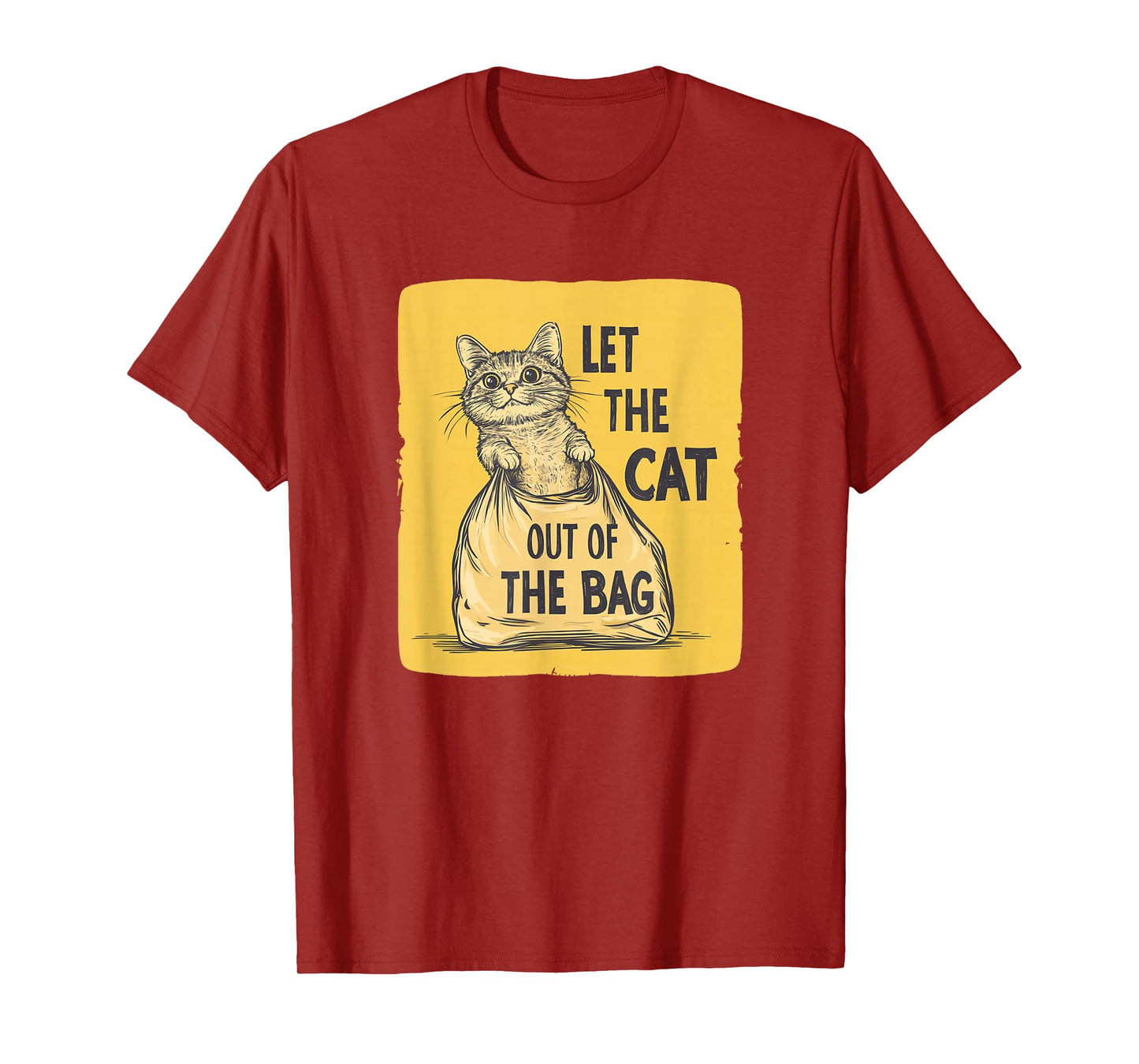 Awesome Cat Bag Idiom Costume for Adults and Kids T-Shirt