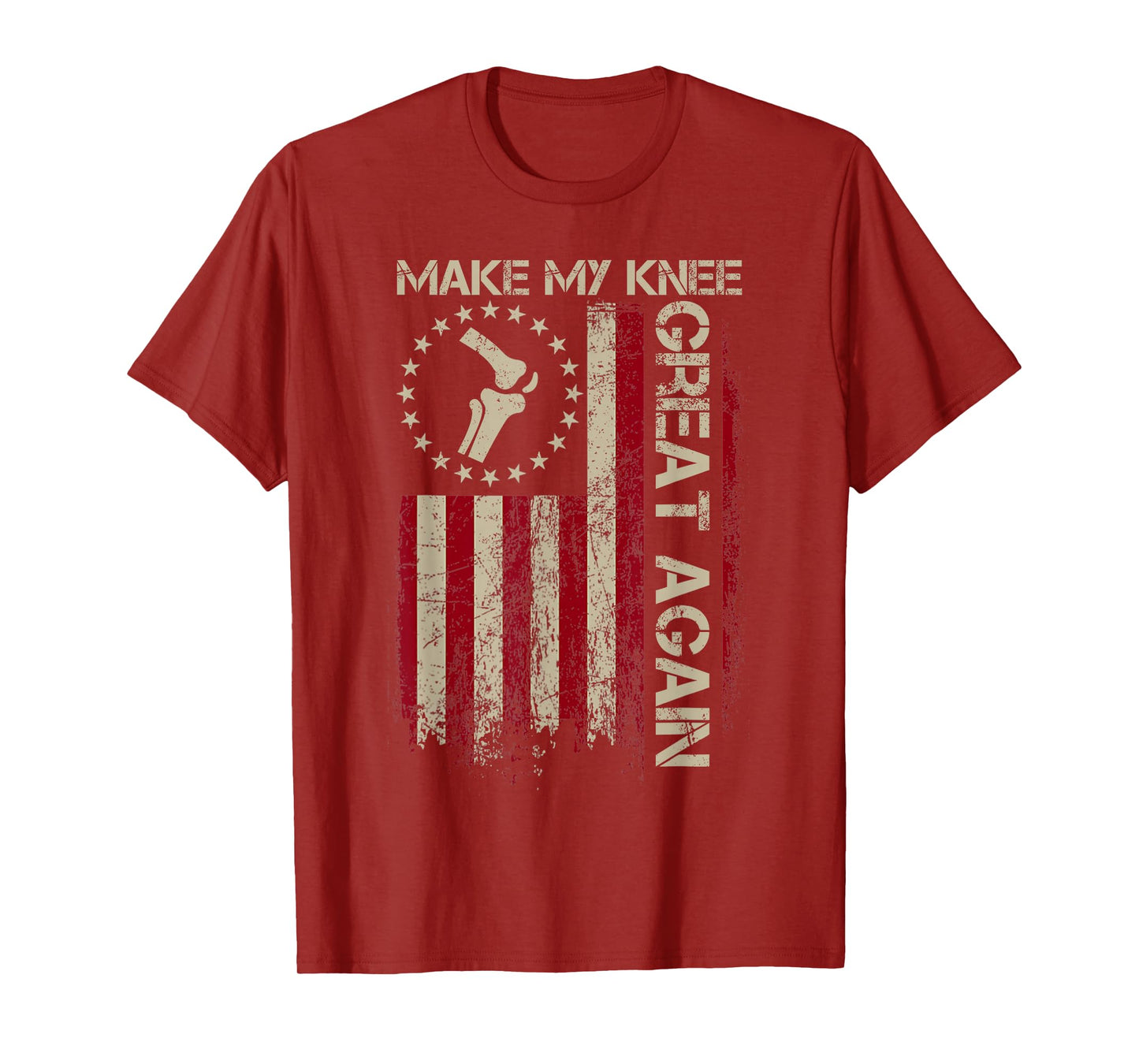 Make My Knee Great Again Shirt - Knee Replacement Funny T-Shirt