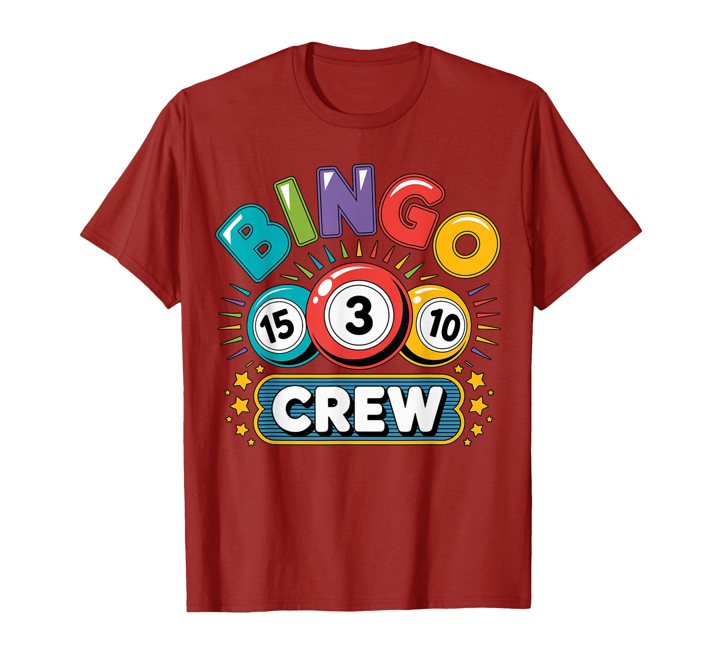 Bingo Crew Matching Game Night T-Shirt
