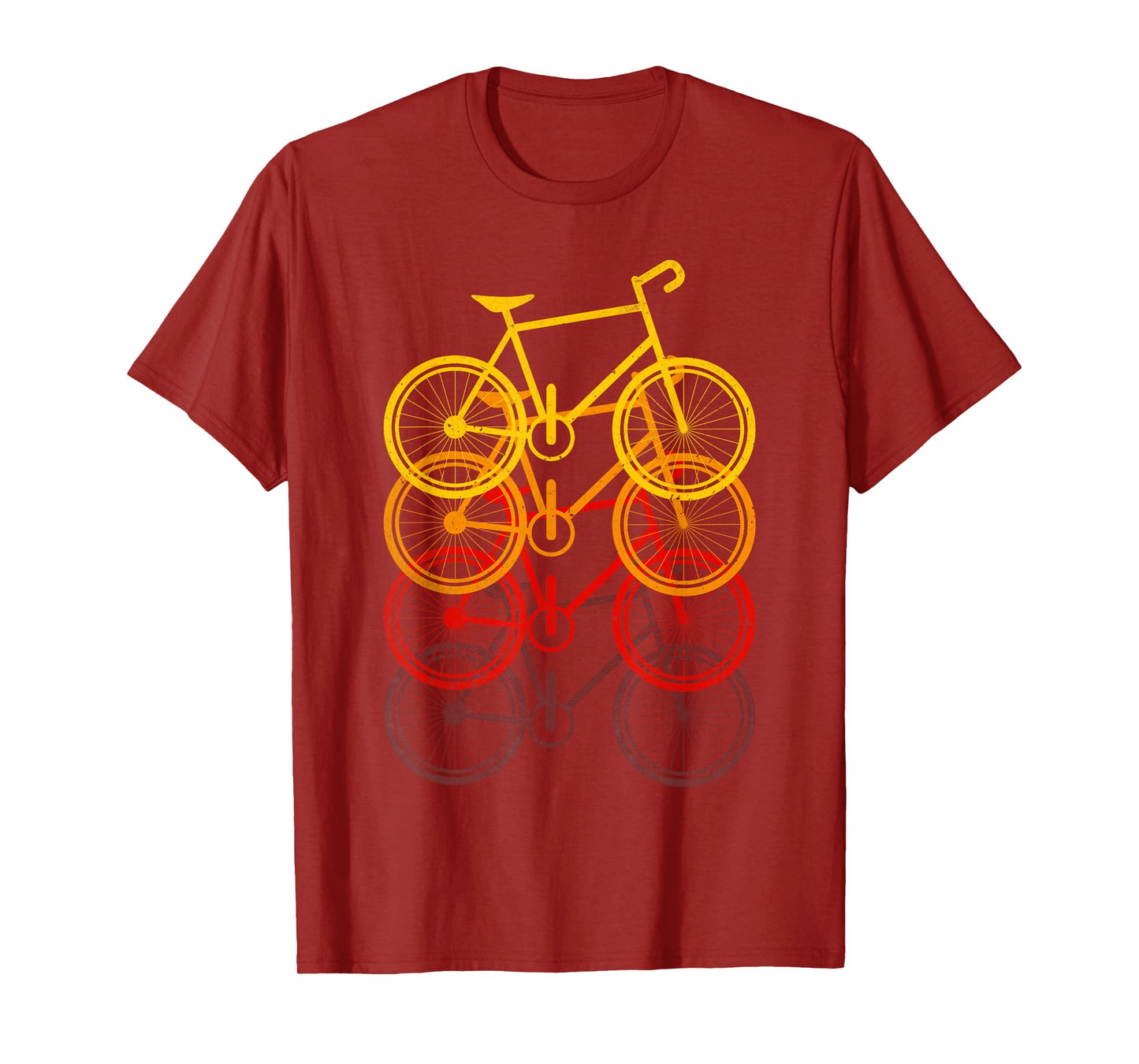 Cool Cycling and Bicycle Lovers Road Bikes Men Women Design T-Shirt