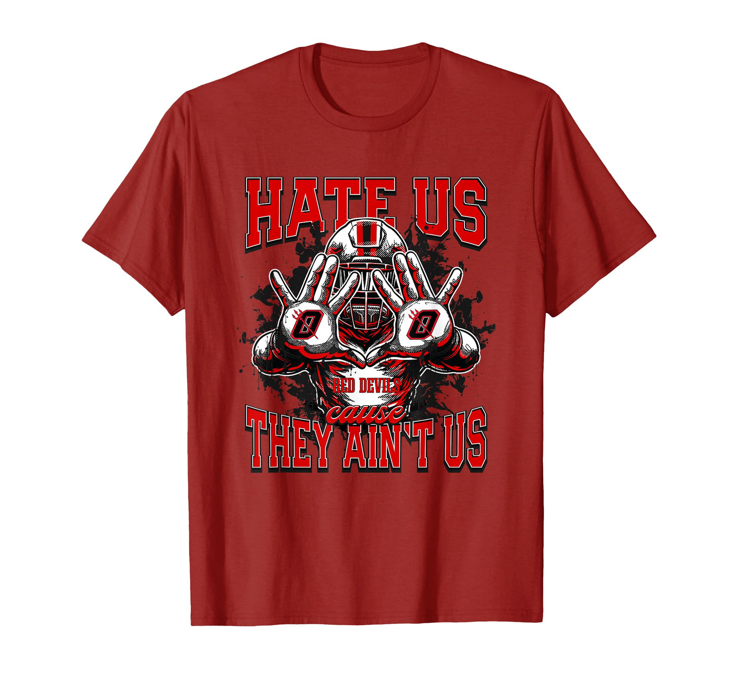Owensboro Red Devils Logo Hate Us Cause They Ain't HS T-Shirt